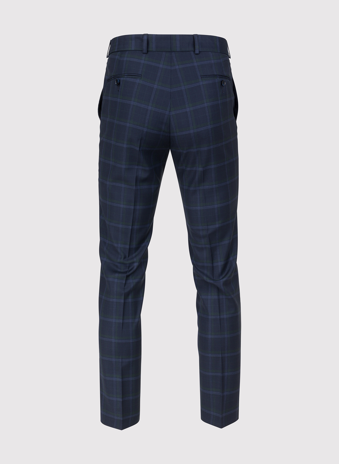 Granatowe spodnie garniturowe - Pako Lorente