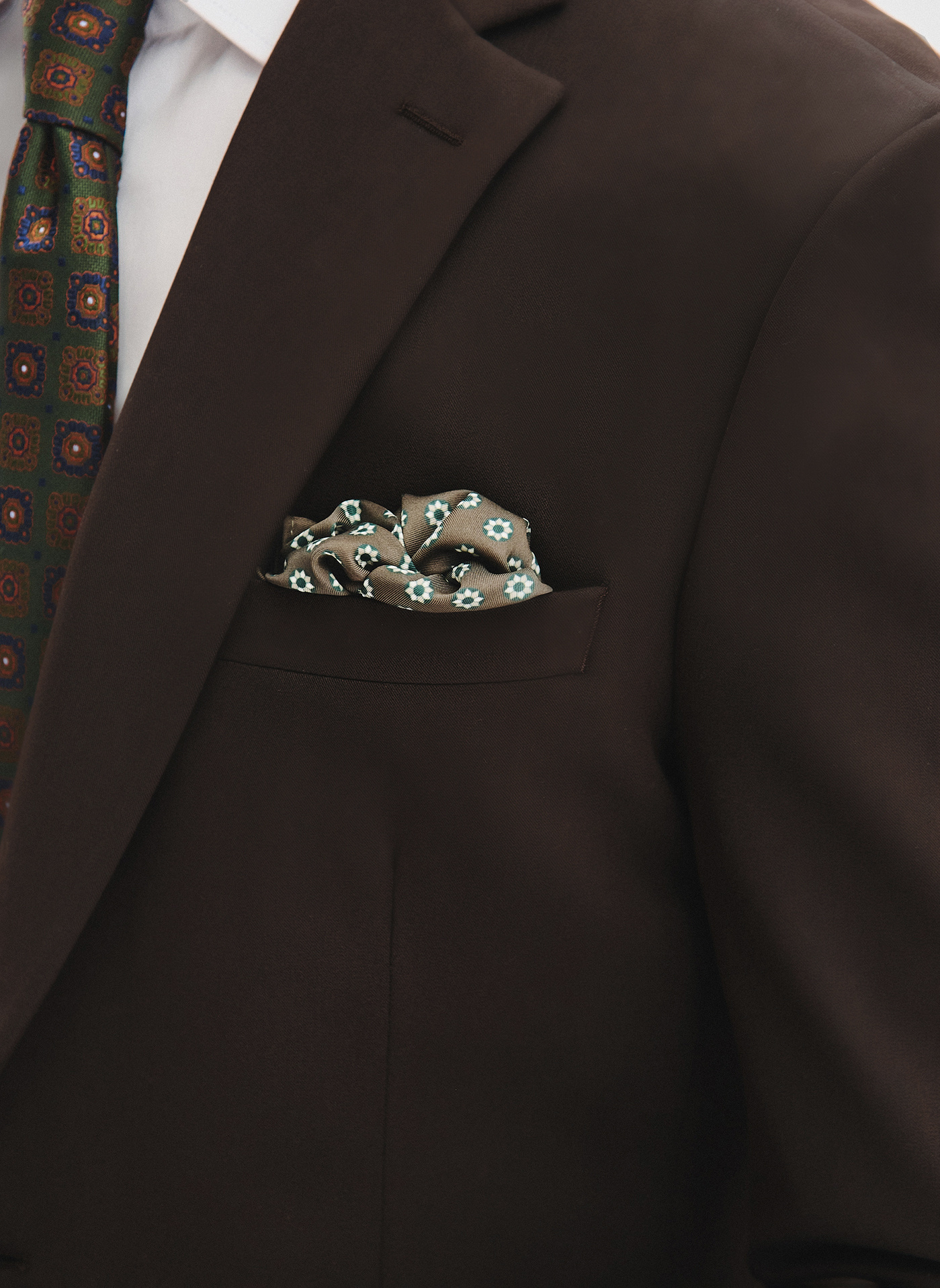 Ciemnobrązowa marynarka garniturowa - Pako Lorente