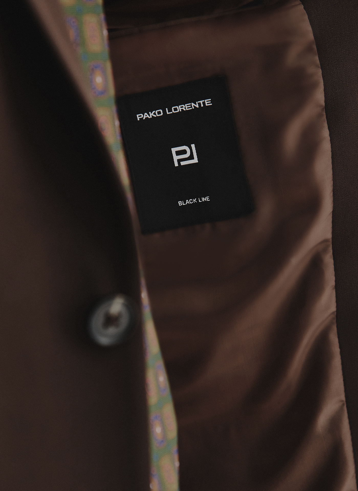 Ciemnobrązowa marynarka garniturowa - Pako Lorente