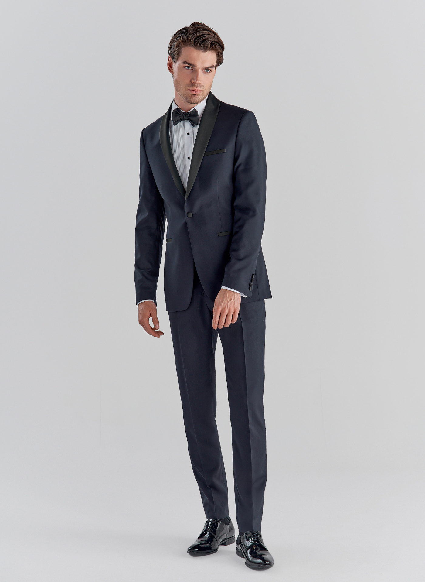 Marynarka smokingowa P000B-3S-002-G-S - Pako Lorente