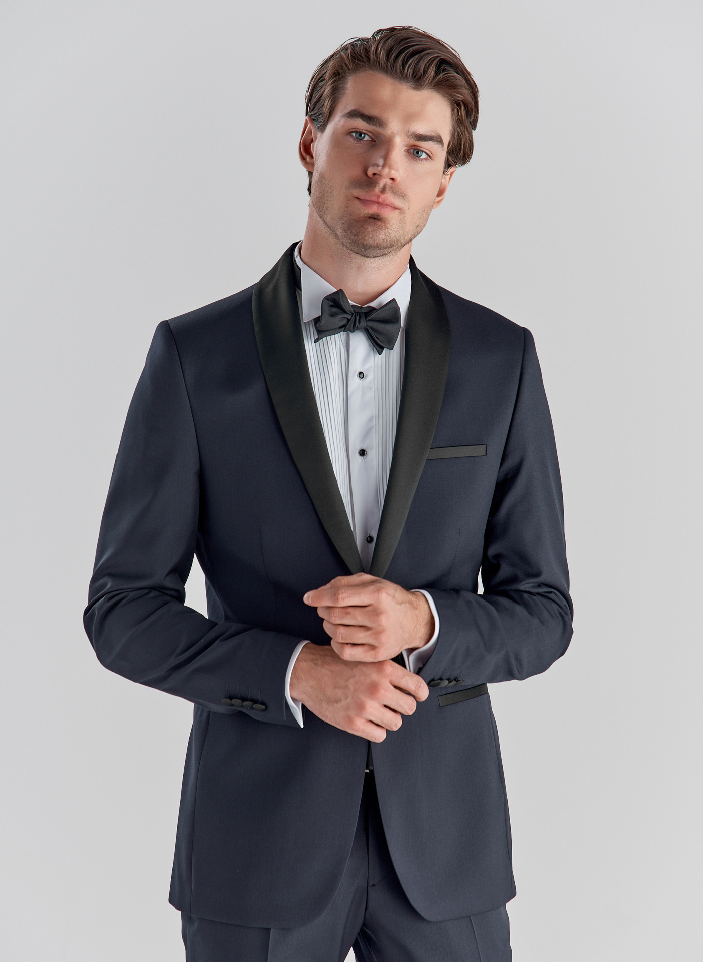 Marynarka smokingowa P000B-3S-002-G-S - Pako Lorente