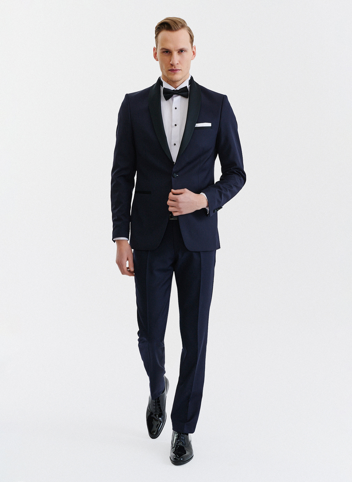 Marynarka smokingowa P000B-3S-002-G-S - Pako Lorente