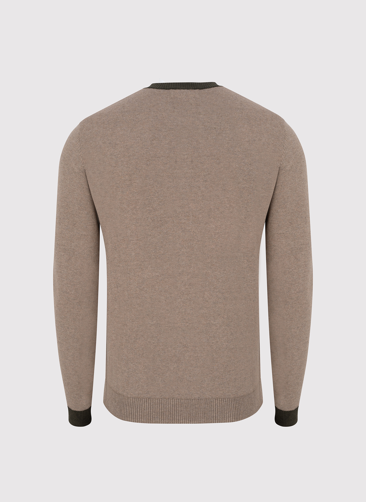 Melanżowy sweter męski - Pako Lorente