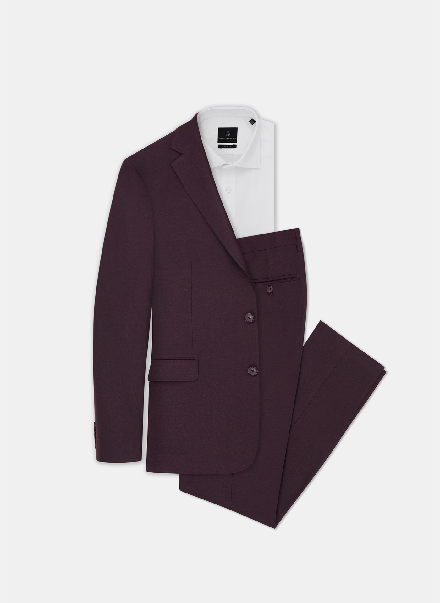 Spodnie męskie garniturowe P21WF-6G-079-D - Pako Lorente