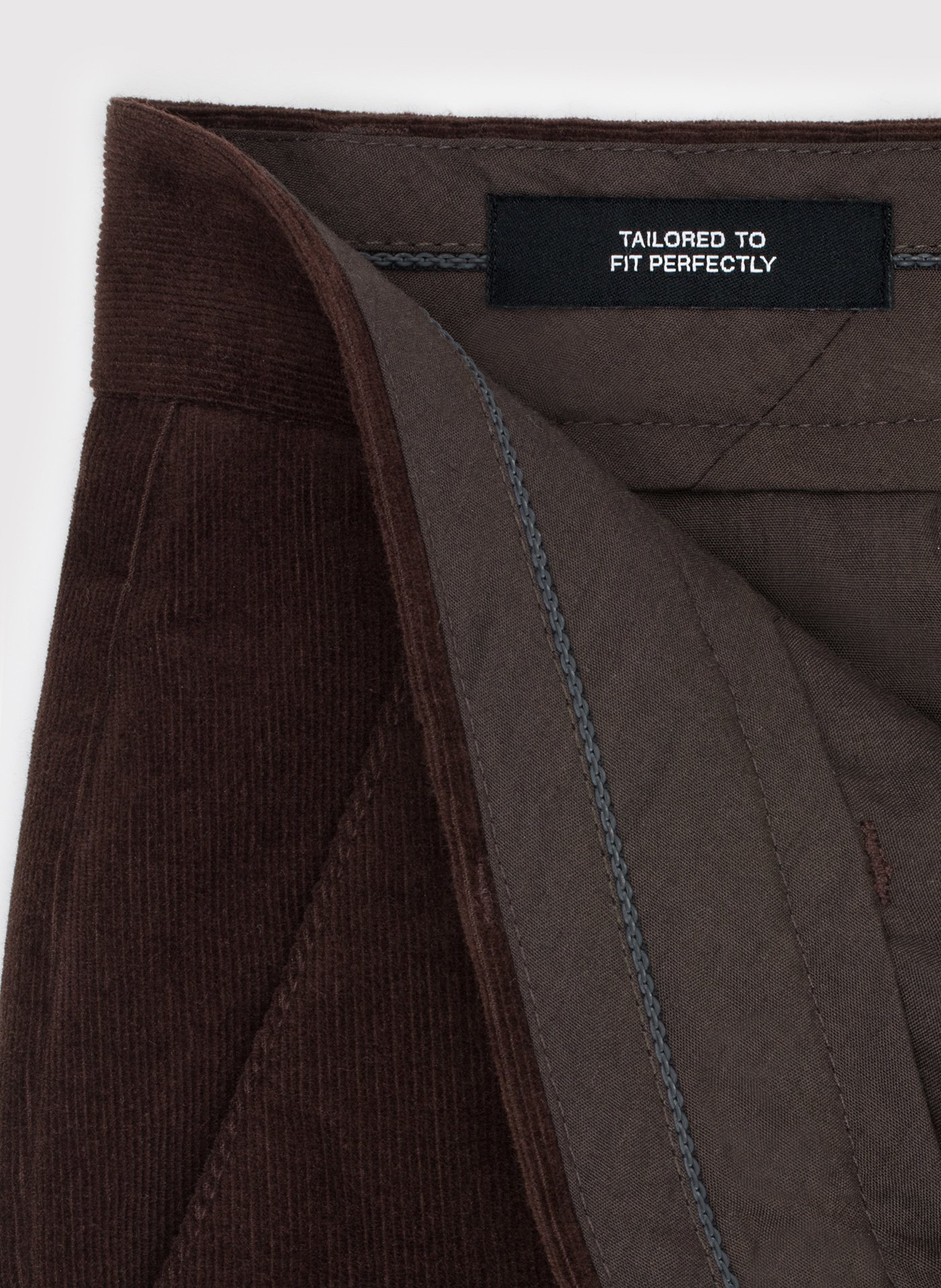 Brązowe spodnie sztruksowe - Pako Lorente