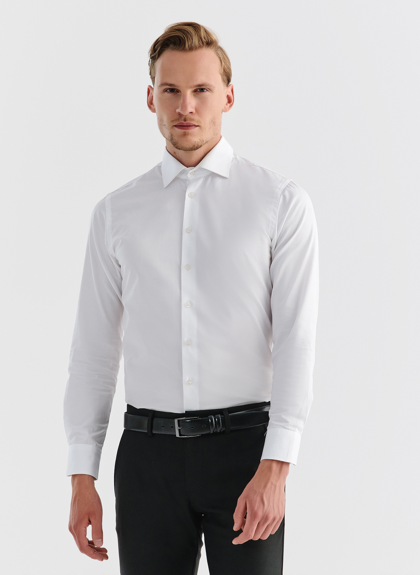 Koszula męska biała KOAN P000B-1X-575-B - Pako Lorente