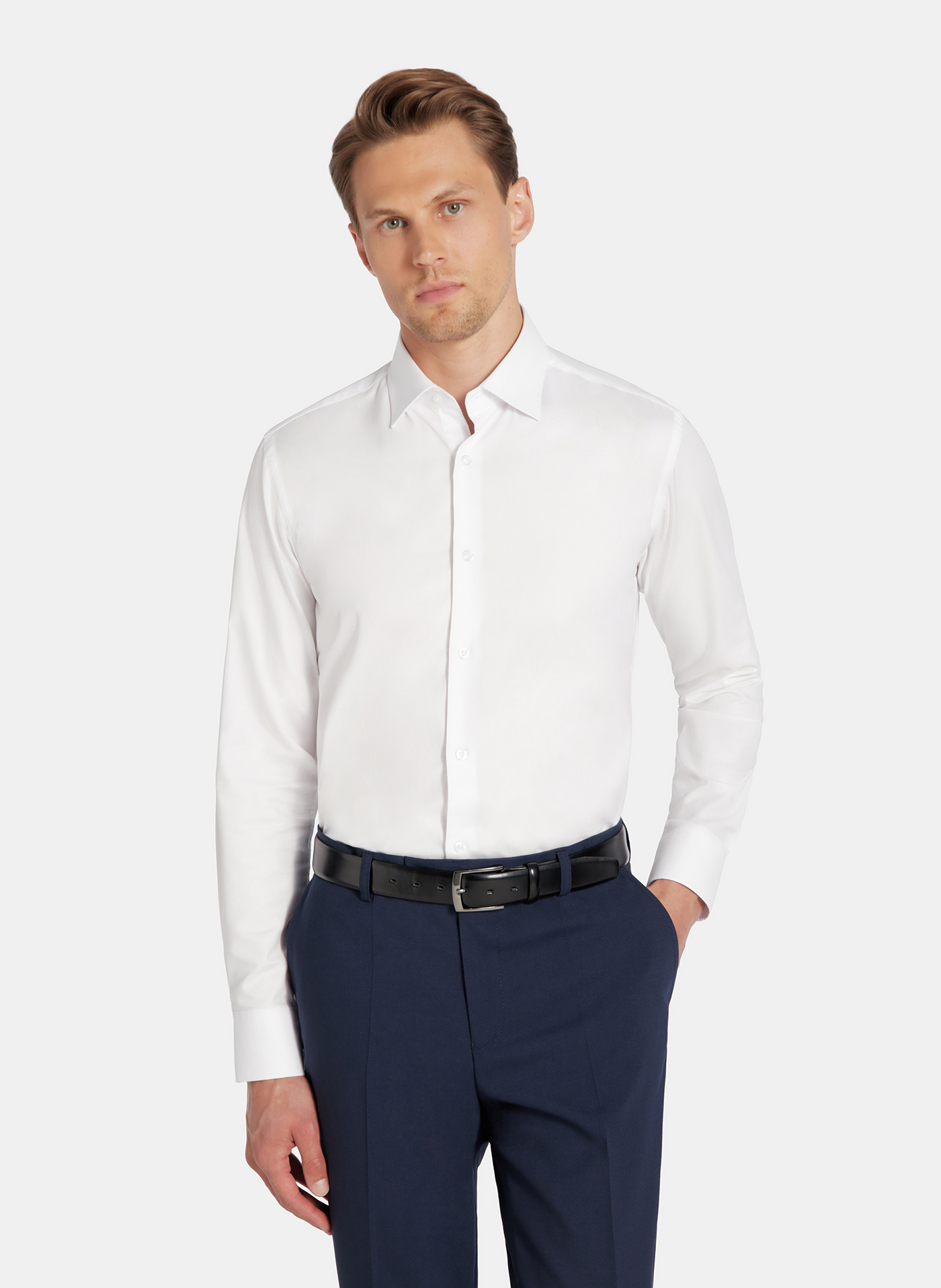 Koszula męska biała KOAN P000B-1X-575-B - Pako Lorente