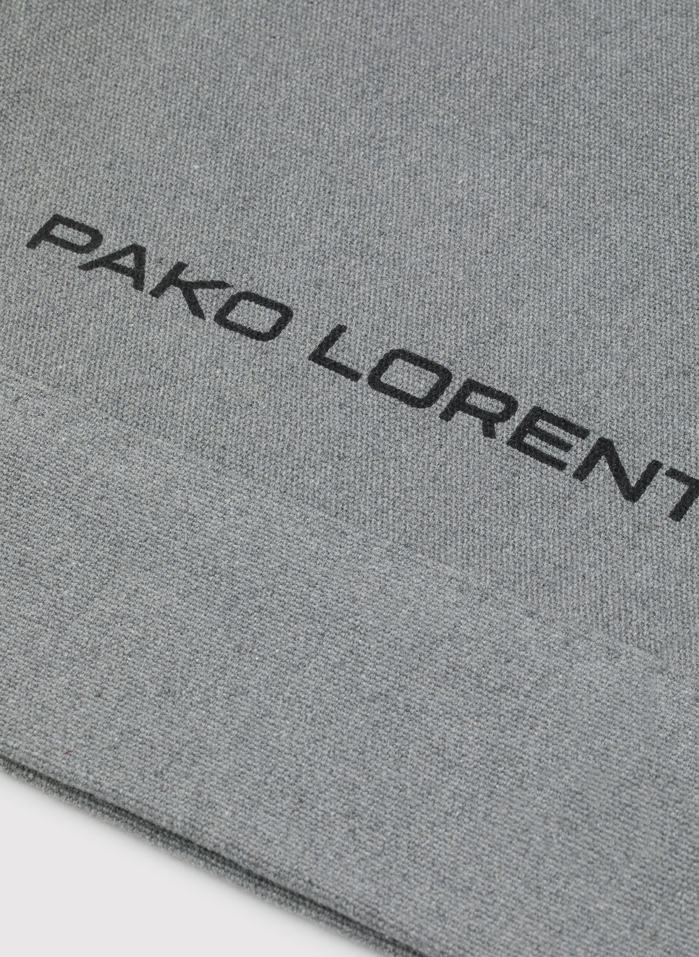 PAKO LORENTE - Szara torba materiałowa unisex - Pako Lorente