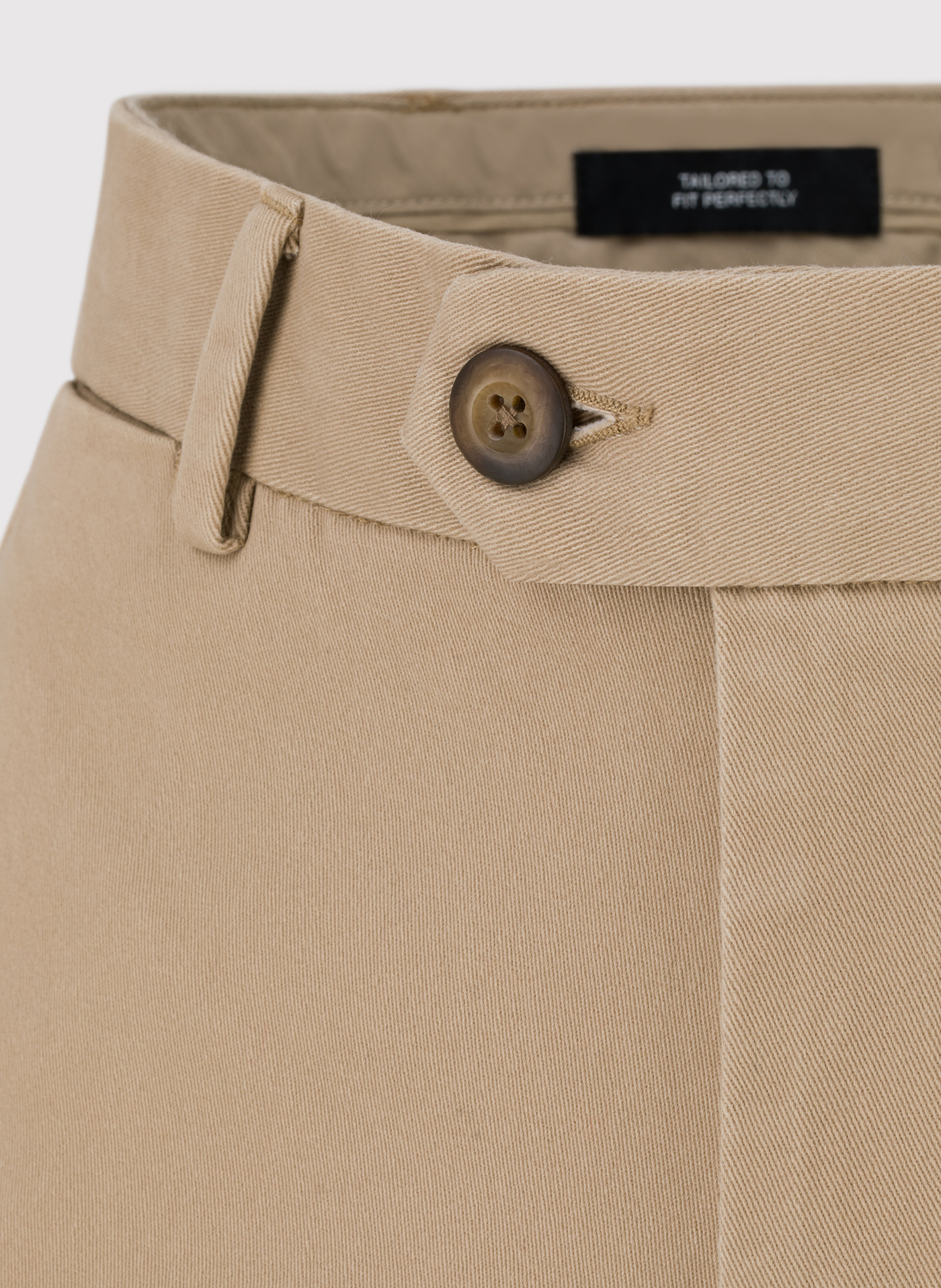 PAKO LORENTE - Beżowe spodnie chino z bawełną - Pako Lorente