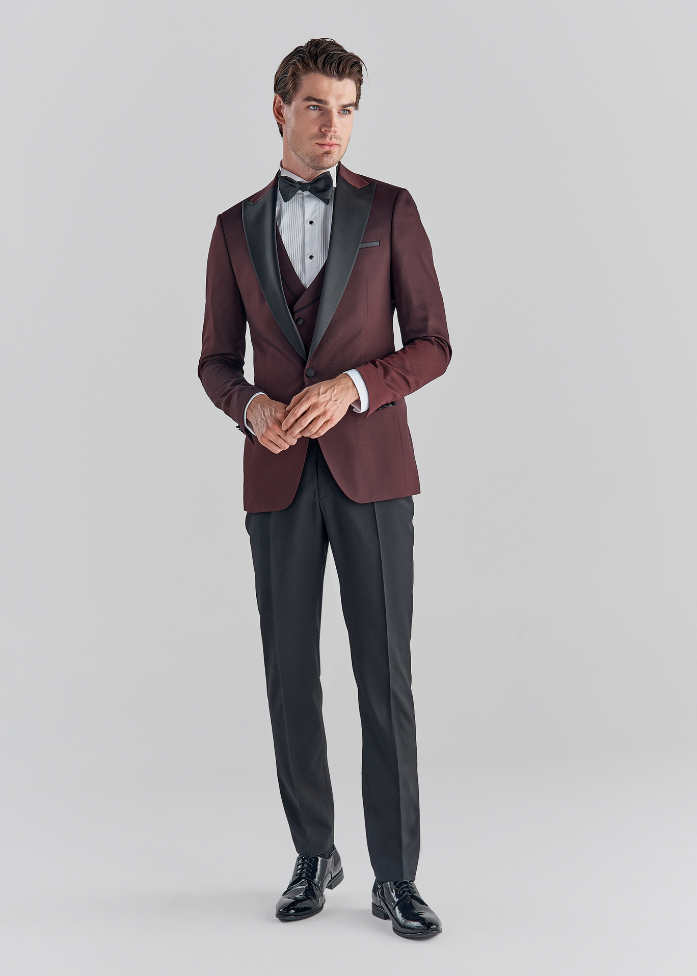 Marynarka smokingowa P22SF-3S-004-D-S - Pako Lorente