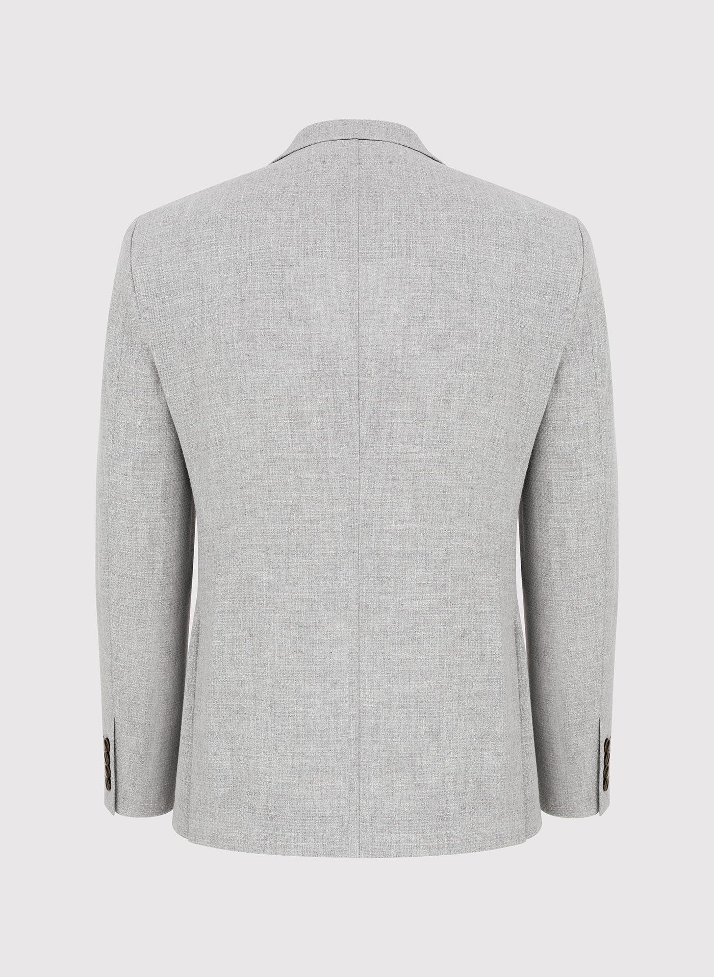 Szara marynarka casualowa o widocznej fakturze - Pako Lorente