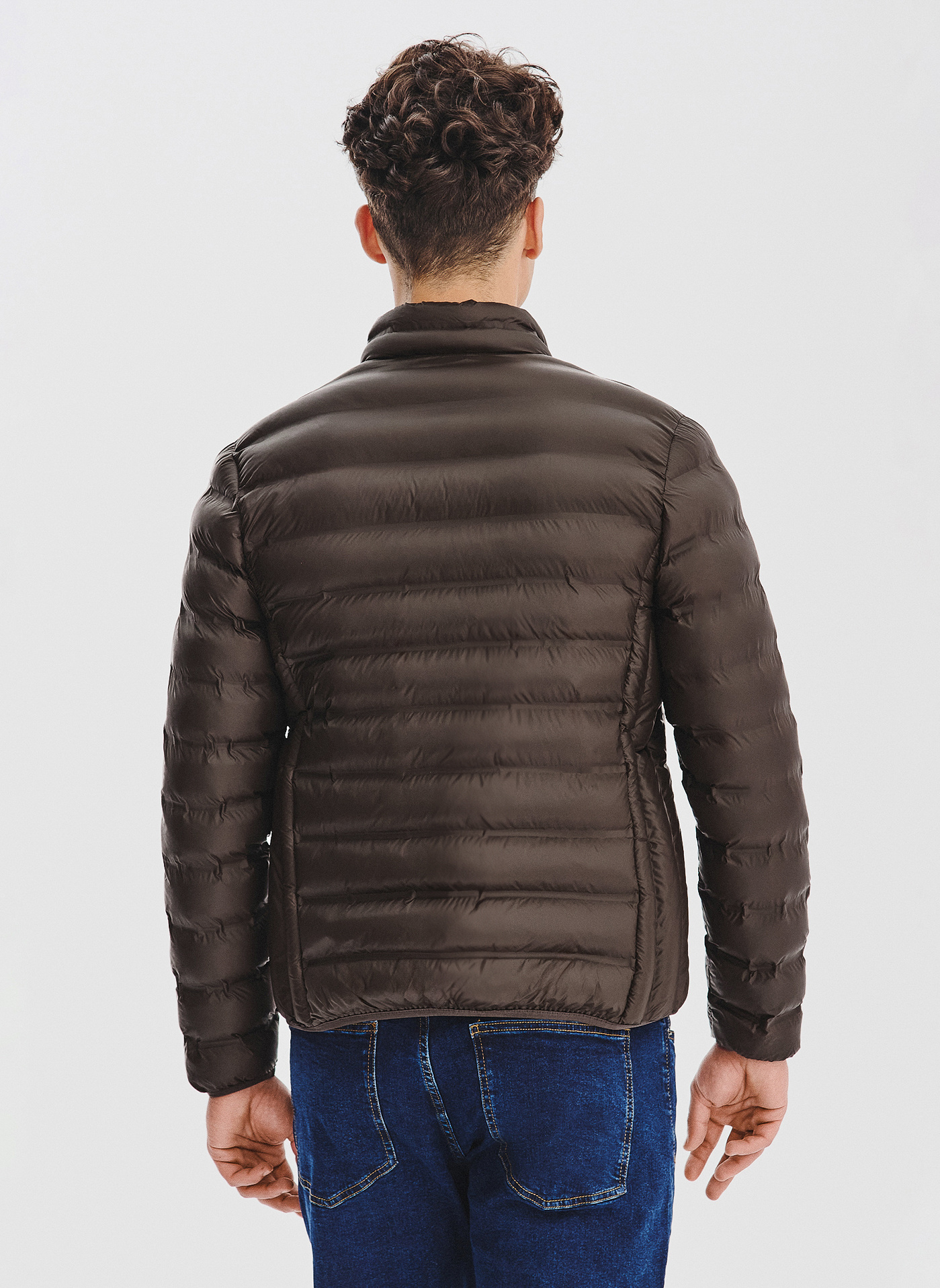 Brązowa kurtka pikowana - Pako Lorente