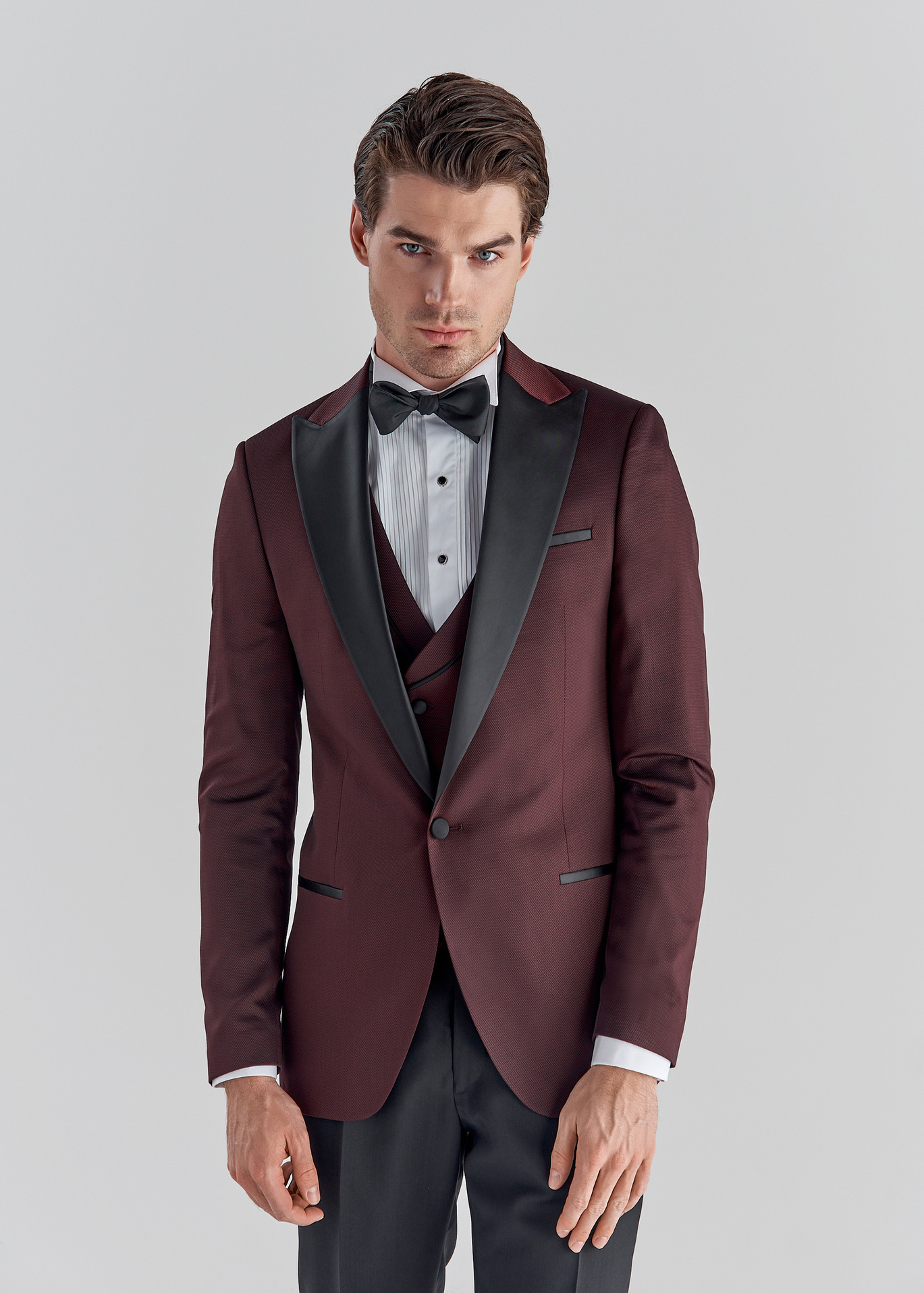 Marynarka smokingowa P22SF-3S-004-D-S - Pako Lorente