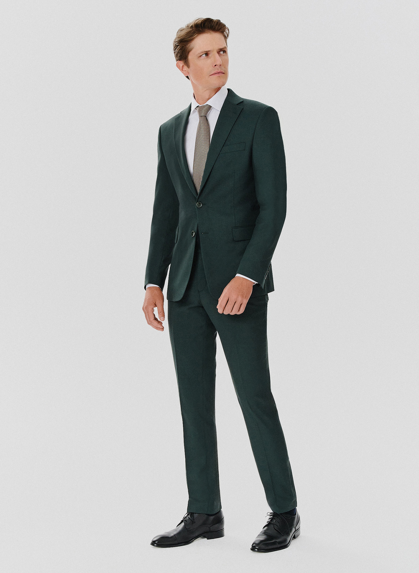 Marynarka garniturowa w kolorze zielonym - Pako Lorente