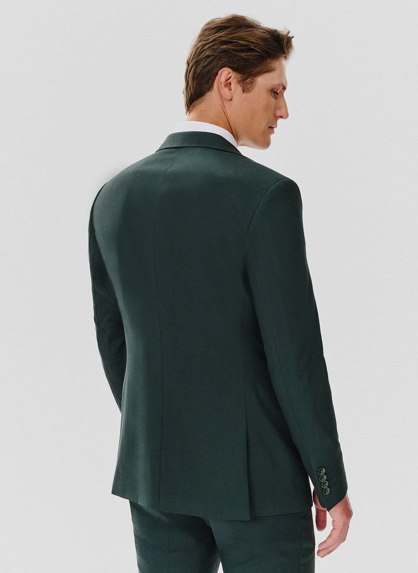 Marynarka garniturowa w kolorze zielonym - Pako Lorente