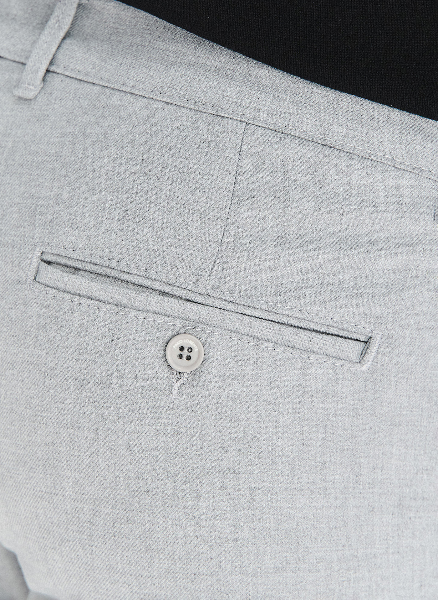 PAKO LORENTE - Szare spodnie męskie - Pako Lorente