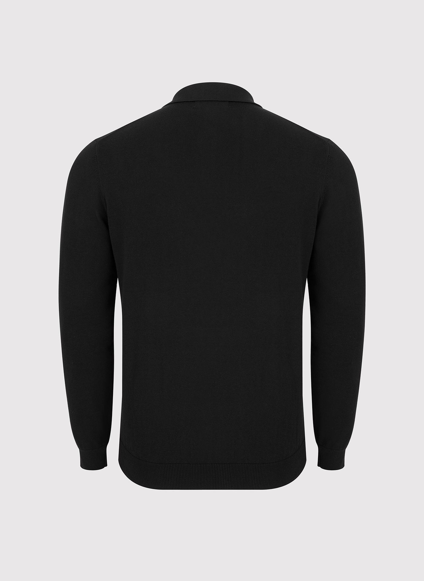 Sweter polo w kolorze czarnym - Pako Lorente