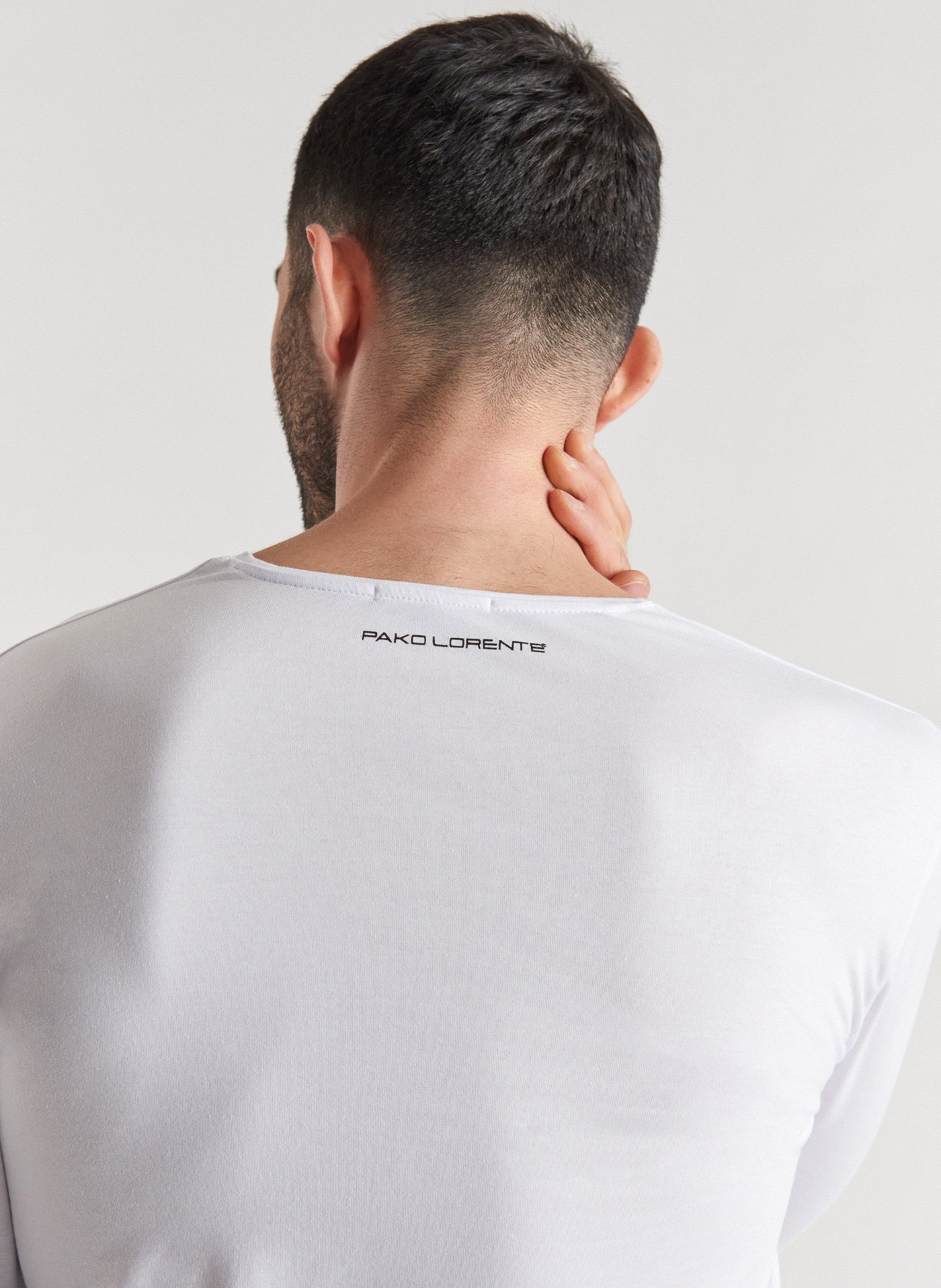 T-shirt męski DIEGO P000B-TL-006-B - Pako Lorente