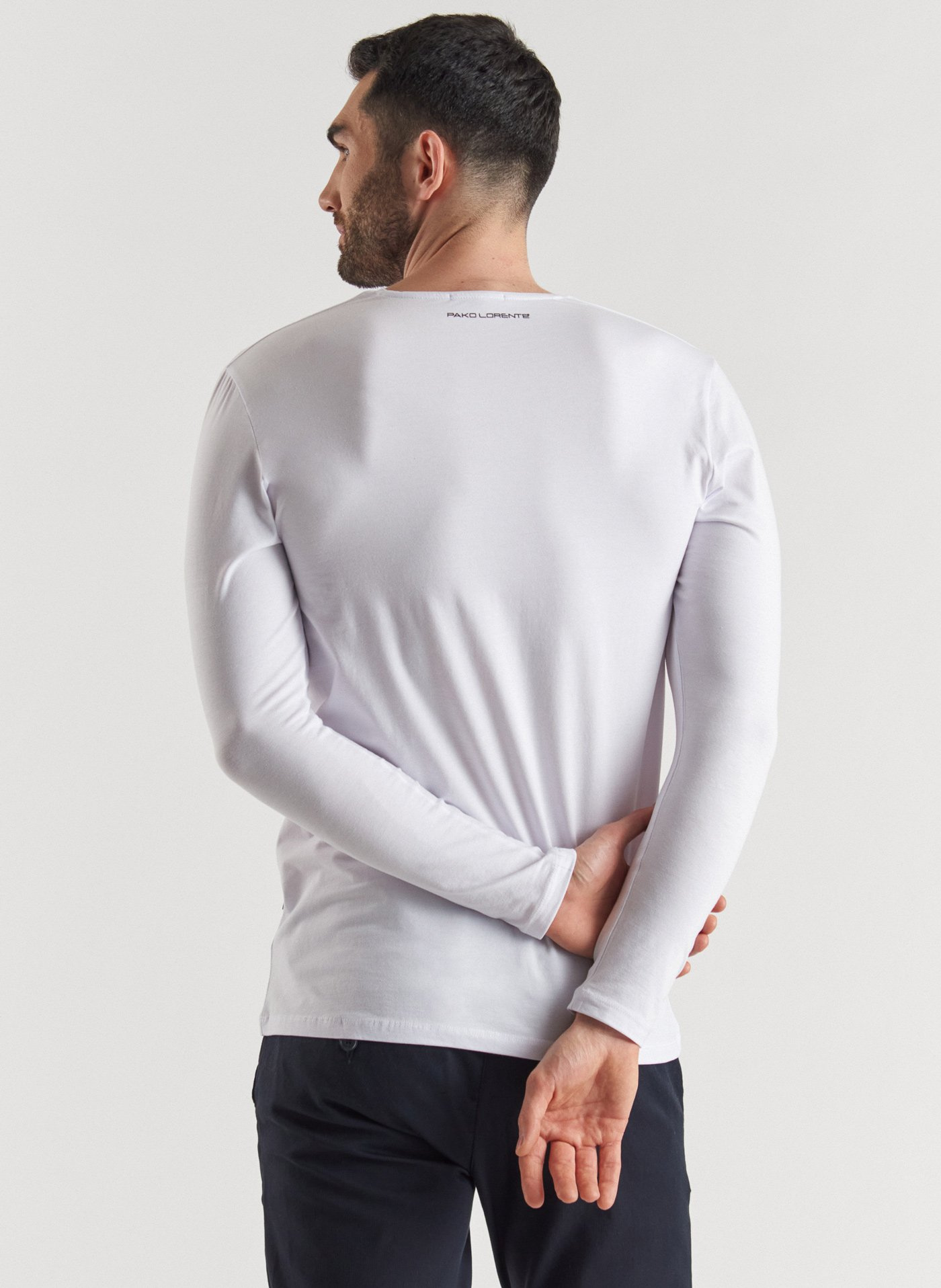 T-shirt męski DIEGO P000B-TL-006-B - Pako Lorente