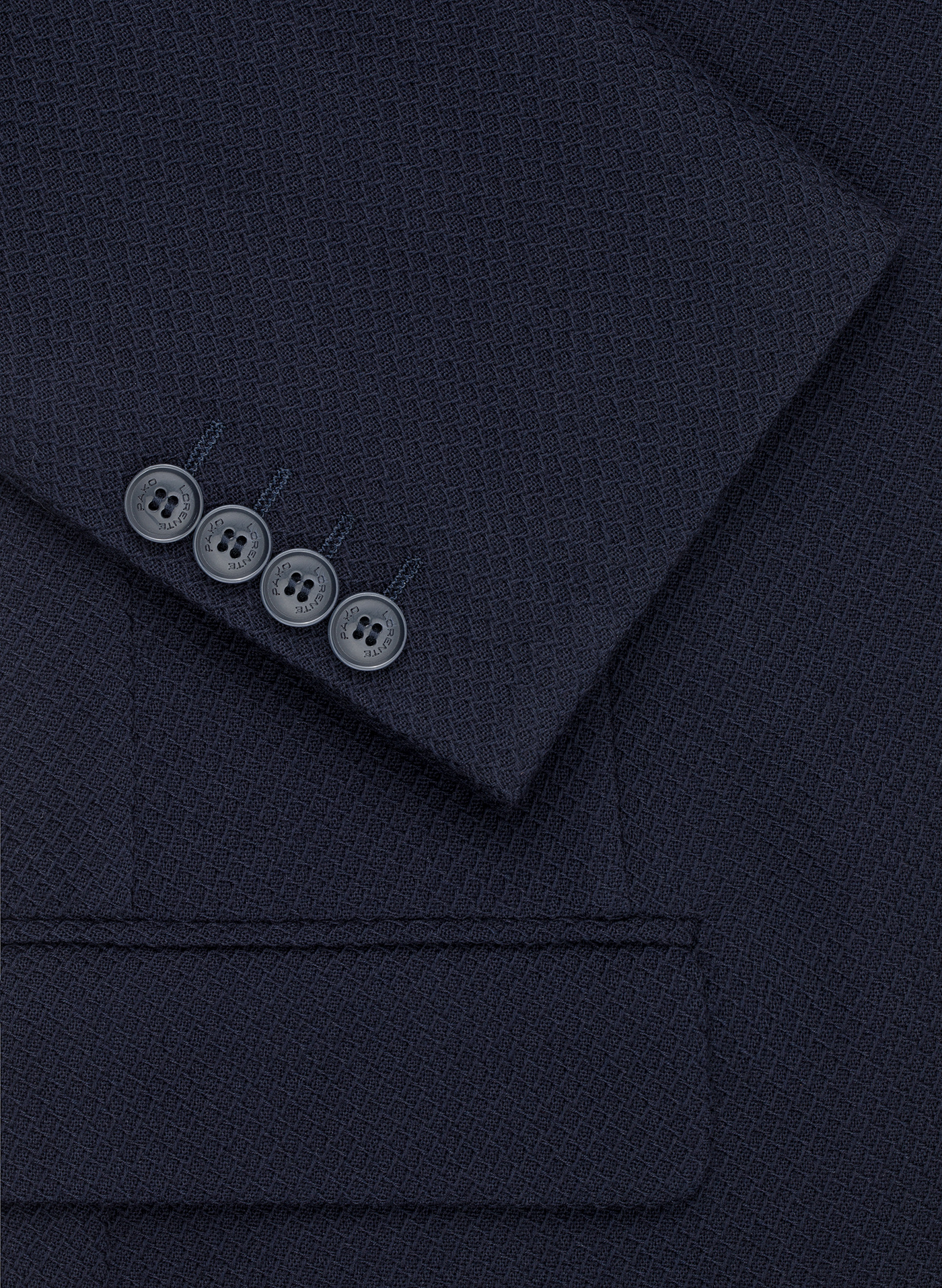 PAKO LORENTE - Granatowa marynarka męska z wełny - Pako Lorente