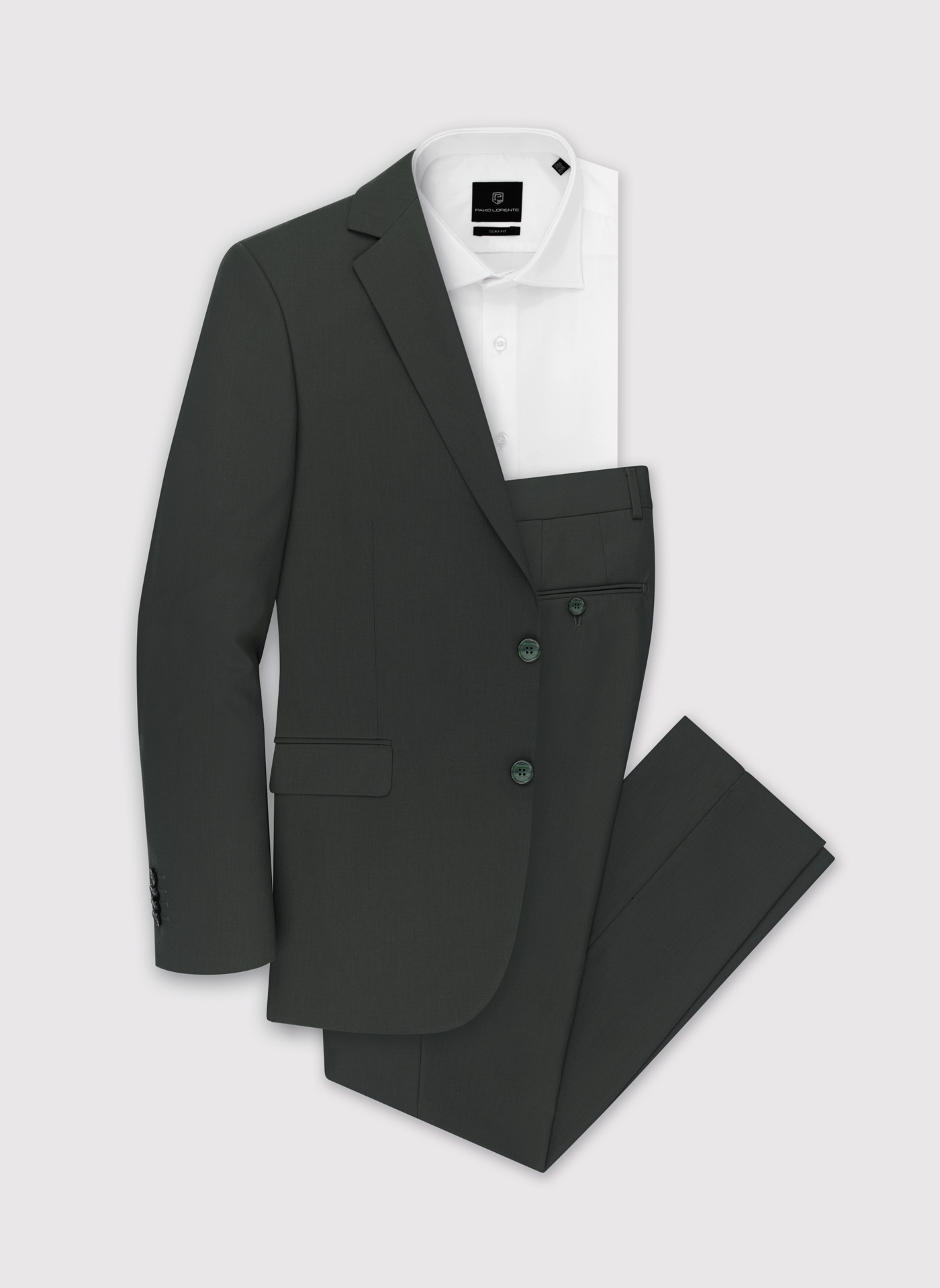 Zielona marynarka garniturowa P22SF-3G-022-Z-S - Pako Lorente