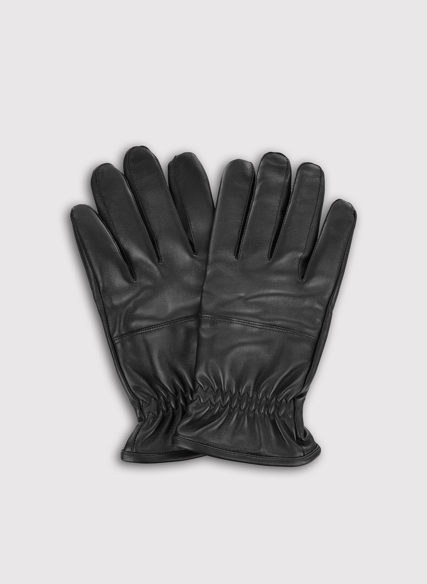Czarne rękawiczki męskie - Pako Lorente