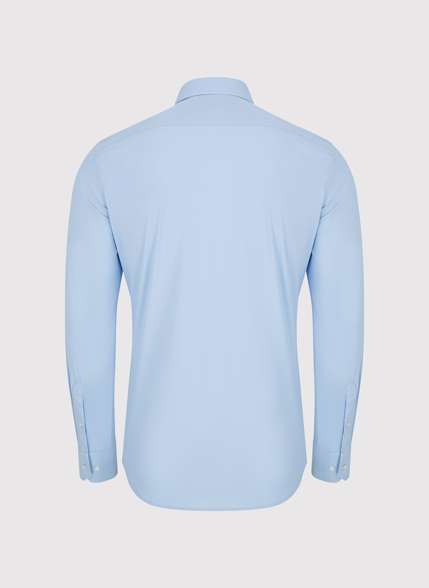 Niebieska dzianinowa koszula męska - Pako Lorente