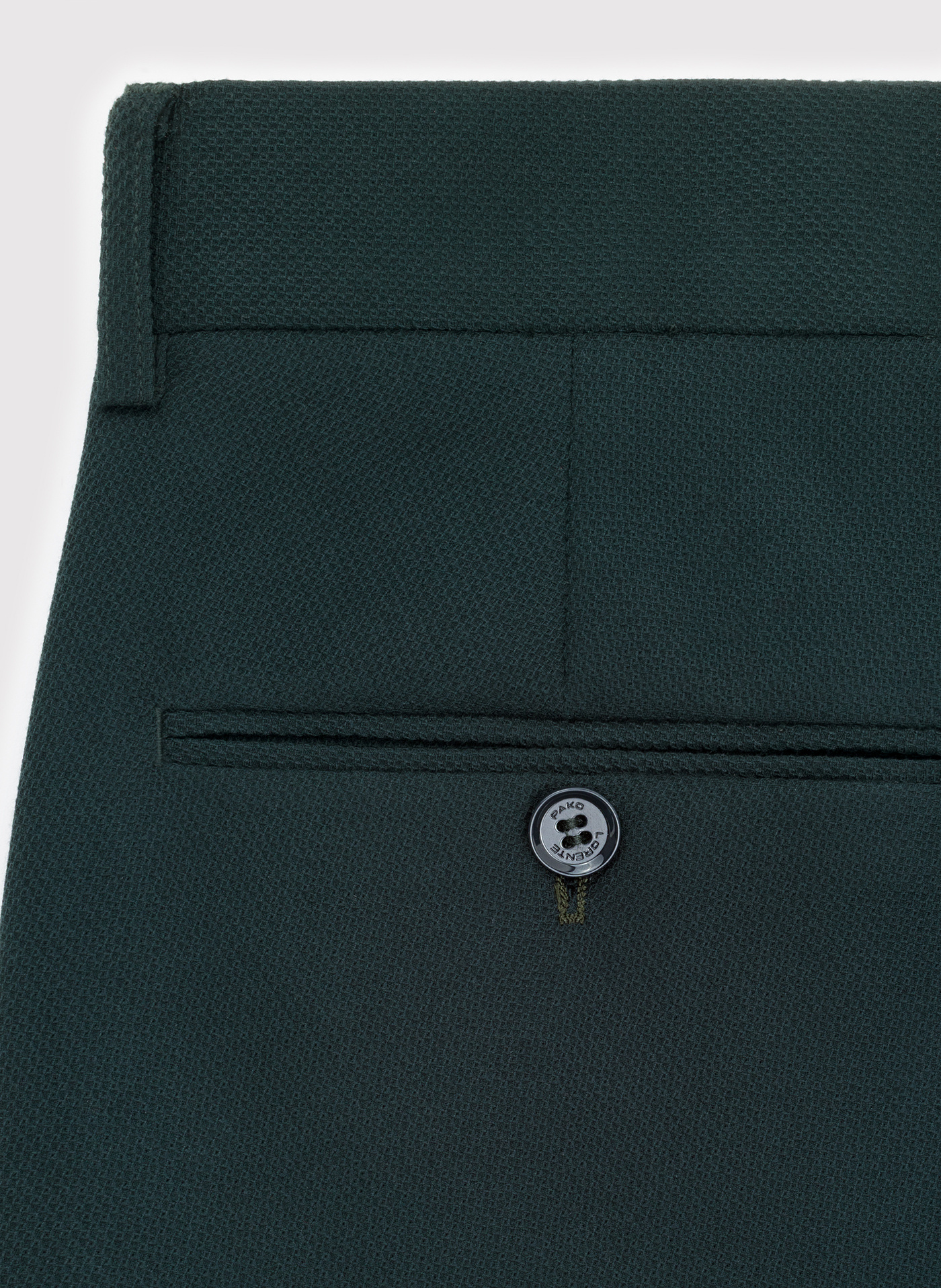 Zielone spodnie garniturowe - Pako Lorente