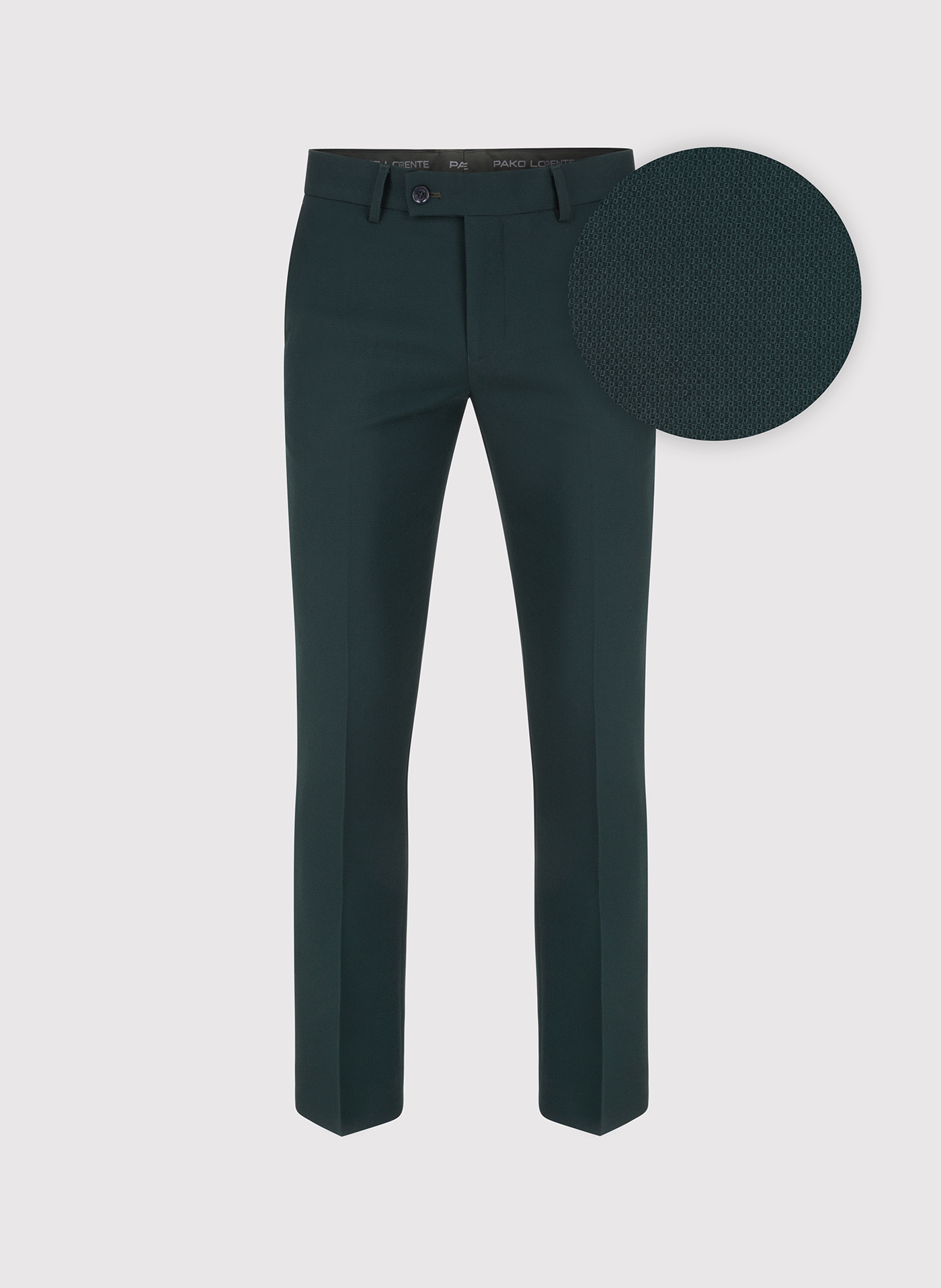 Zielone spodnie garniturowe - Pako Lorente