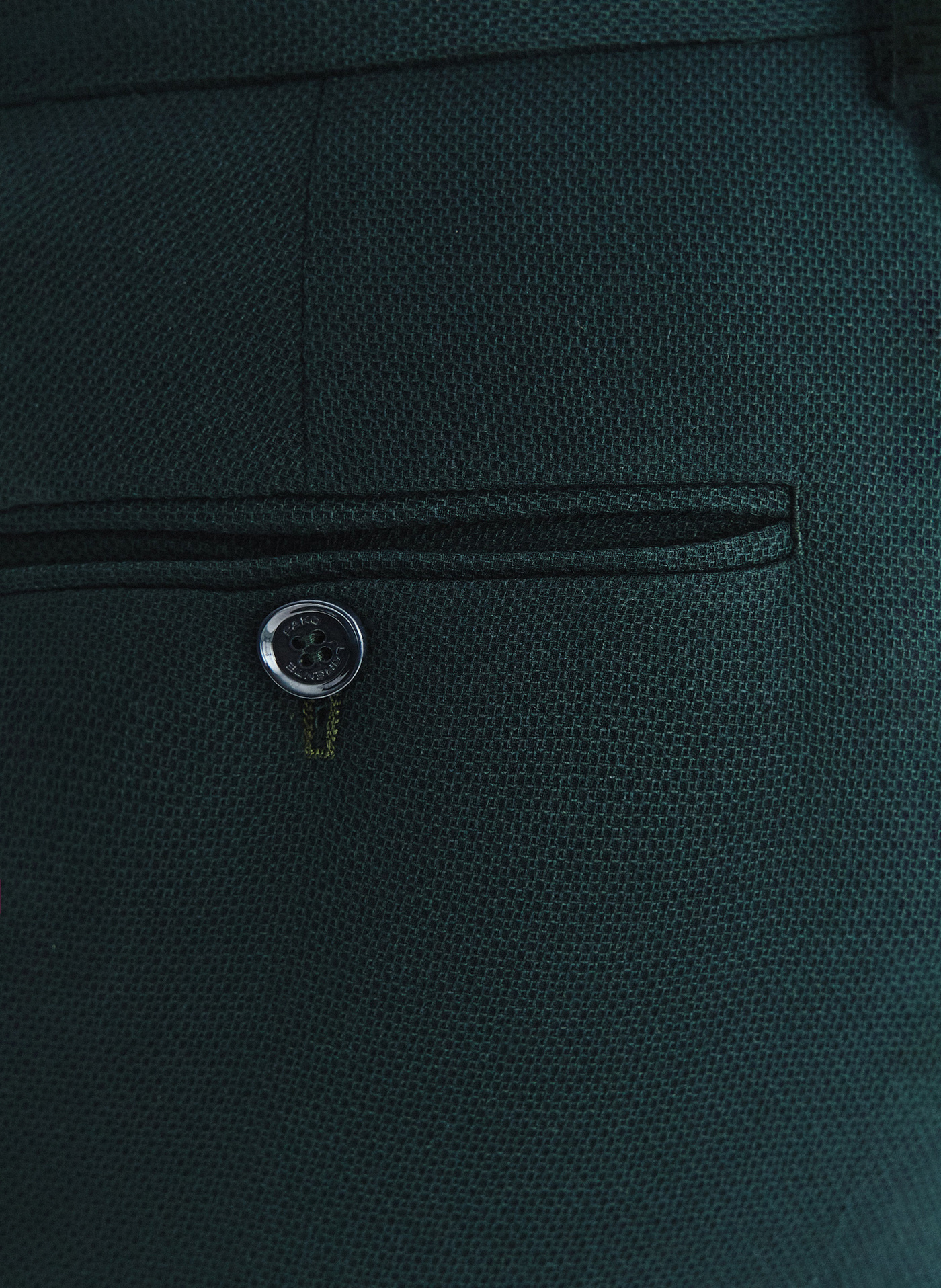 Zielone spodnie garniturowe - Pako Lorente