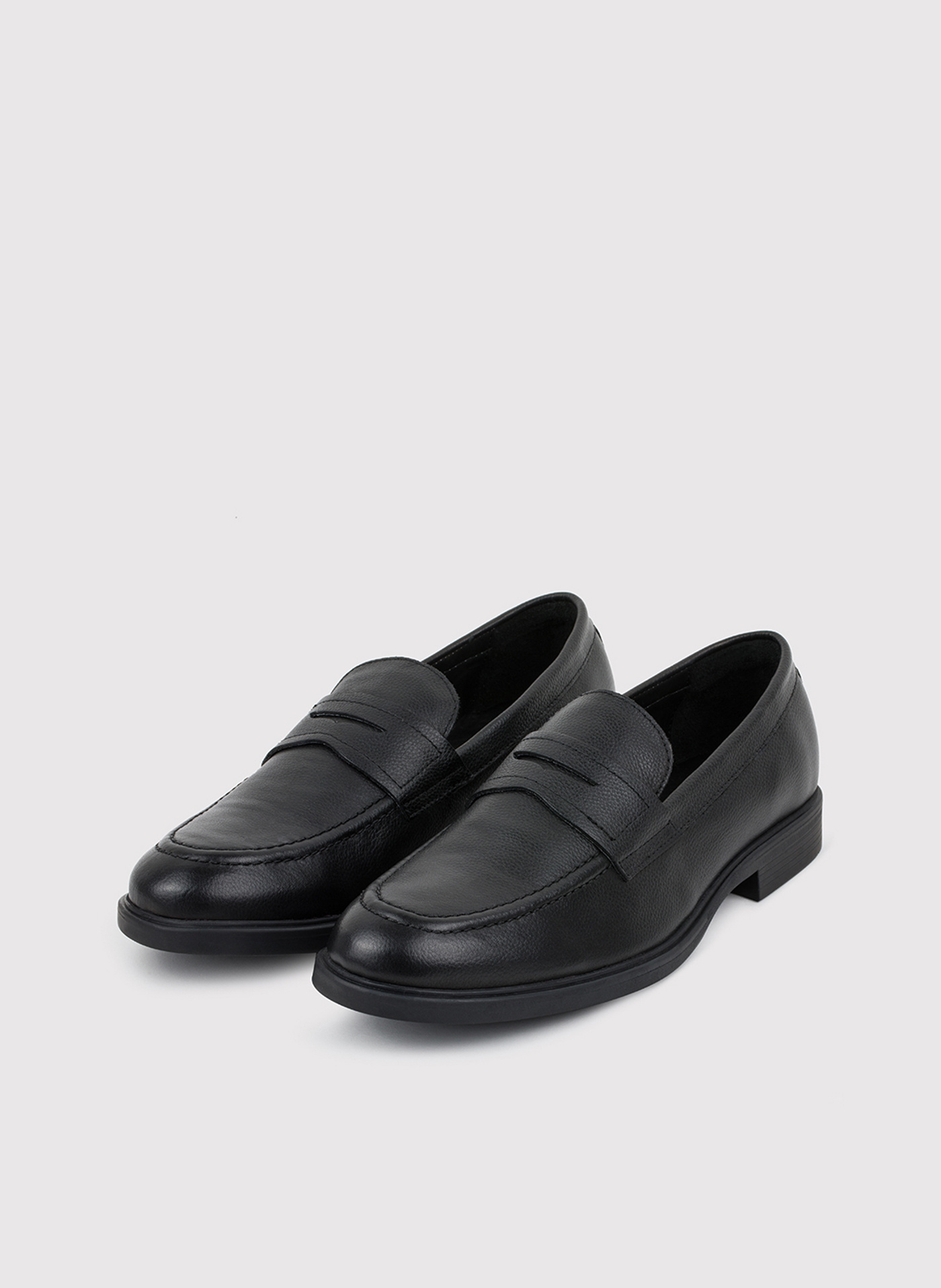 Czarne mokasyny męskie - Pako Lorente