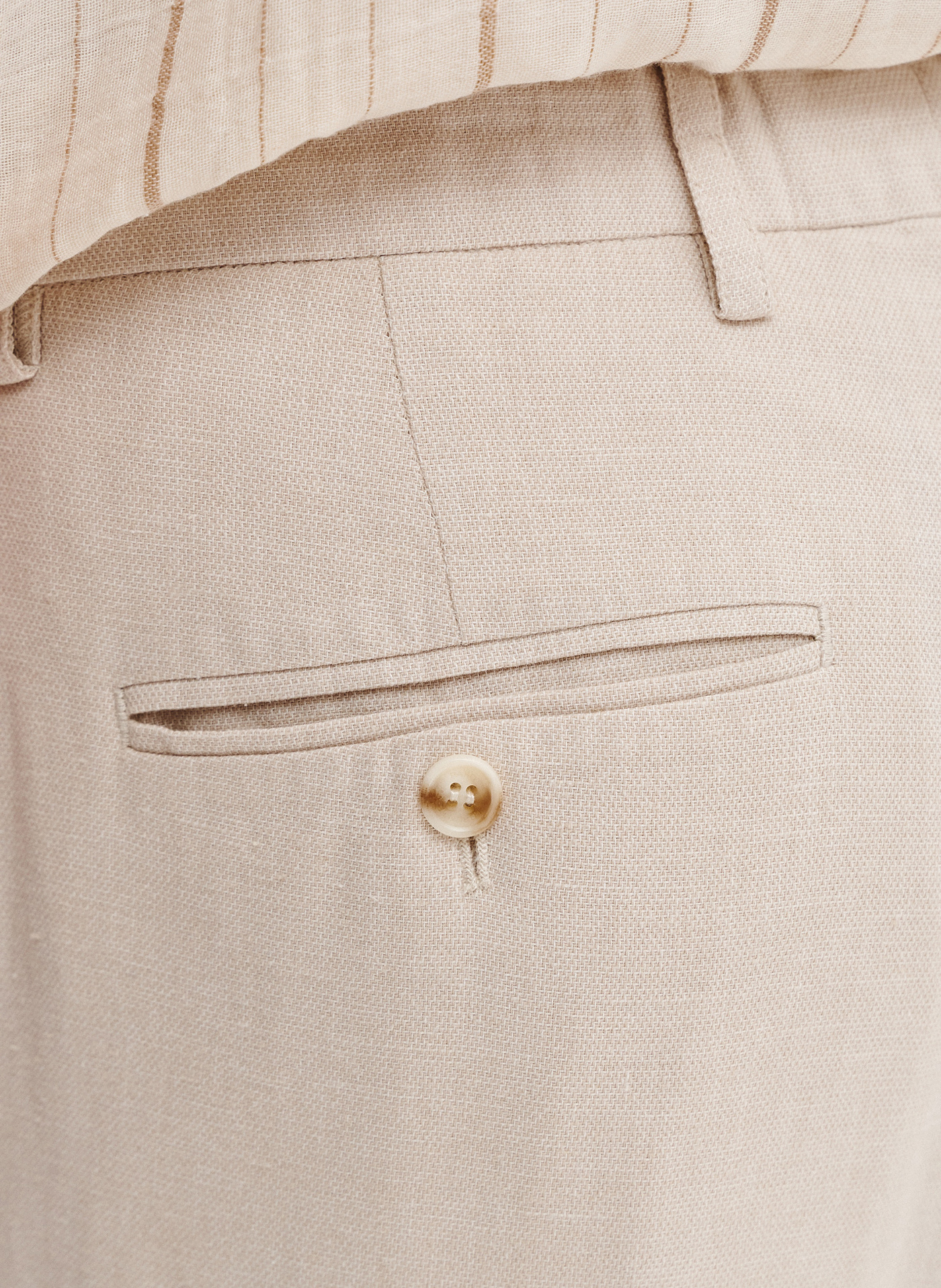 PAKO LORENTE - Lniane spodnie męskie - Pako Lorente