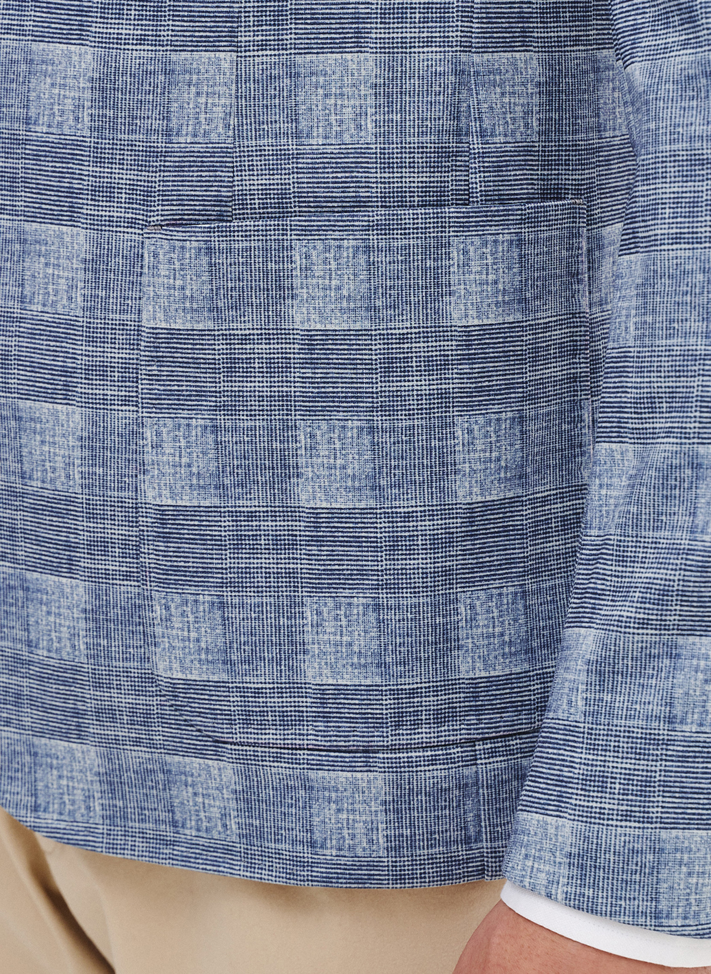 Dzianinowa marynarka w kratkę - Pako Lorente