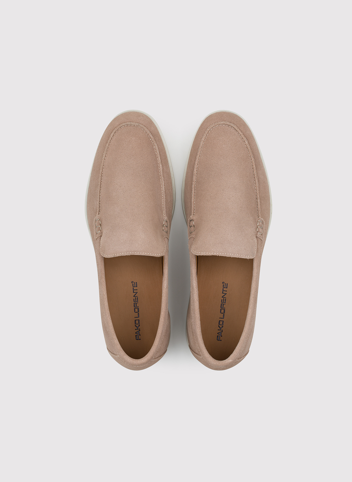 PAKO LORENTE - Skórzane mokasyny męskie - Pako Lorente