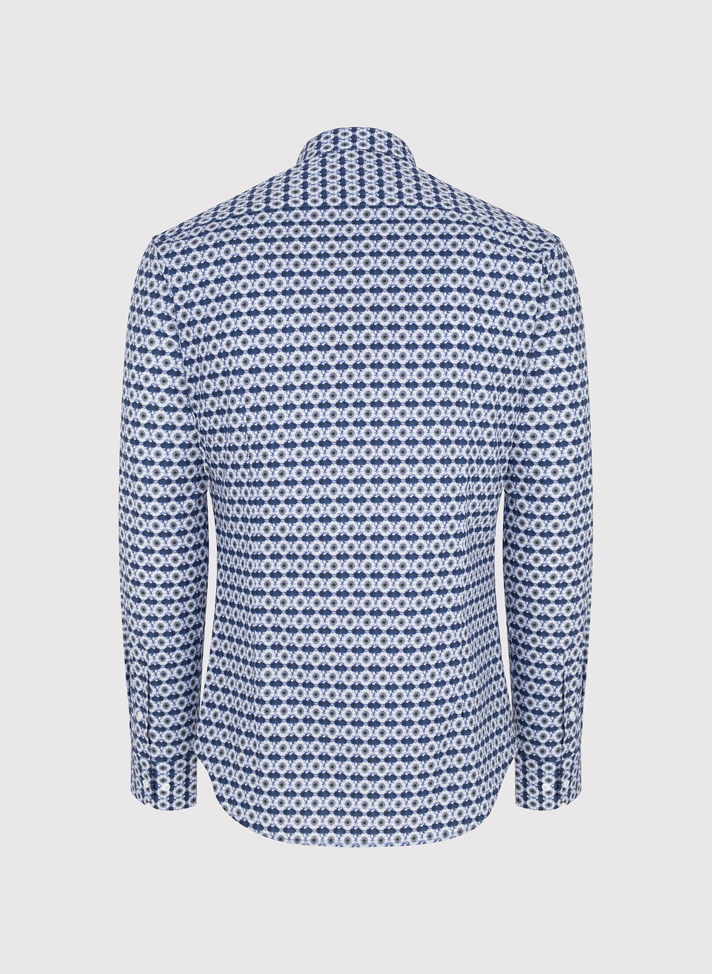 PAKO LORENTE - Kwiatowa koszula w kolorze granatowym - Pako Lorente