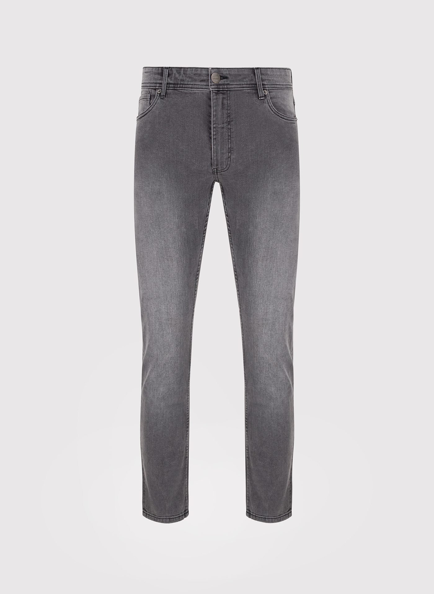 PAKO LORENTE - Szare jeansowe spodnie męskie - Pako Lorente