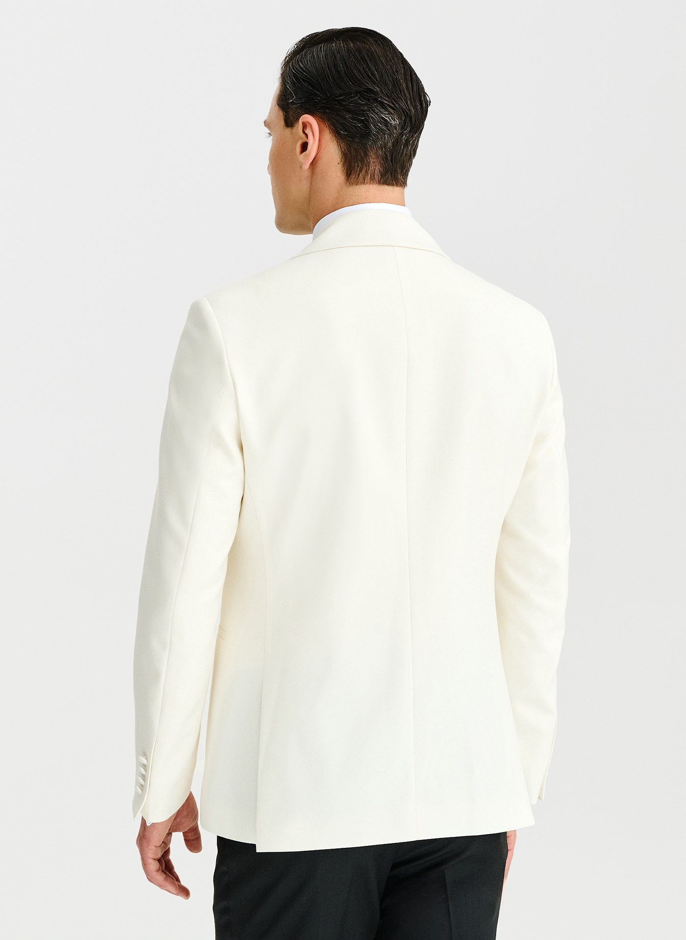 Marynarka smokingowa w jasnym beżowym kolorze - Pako Lorente