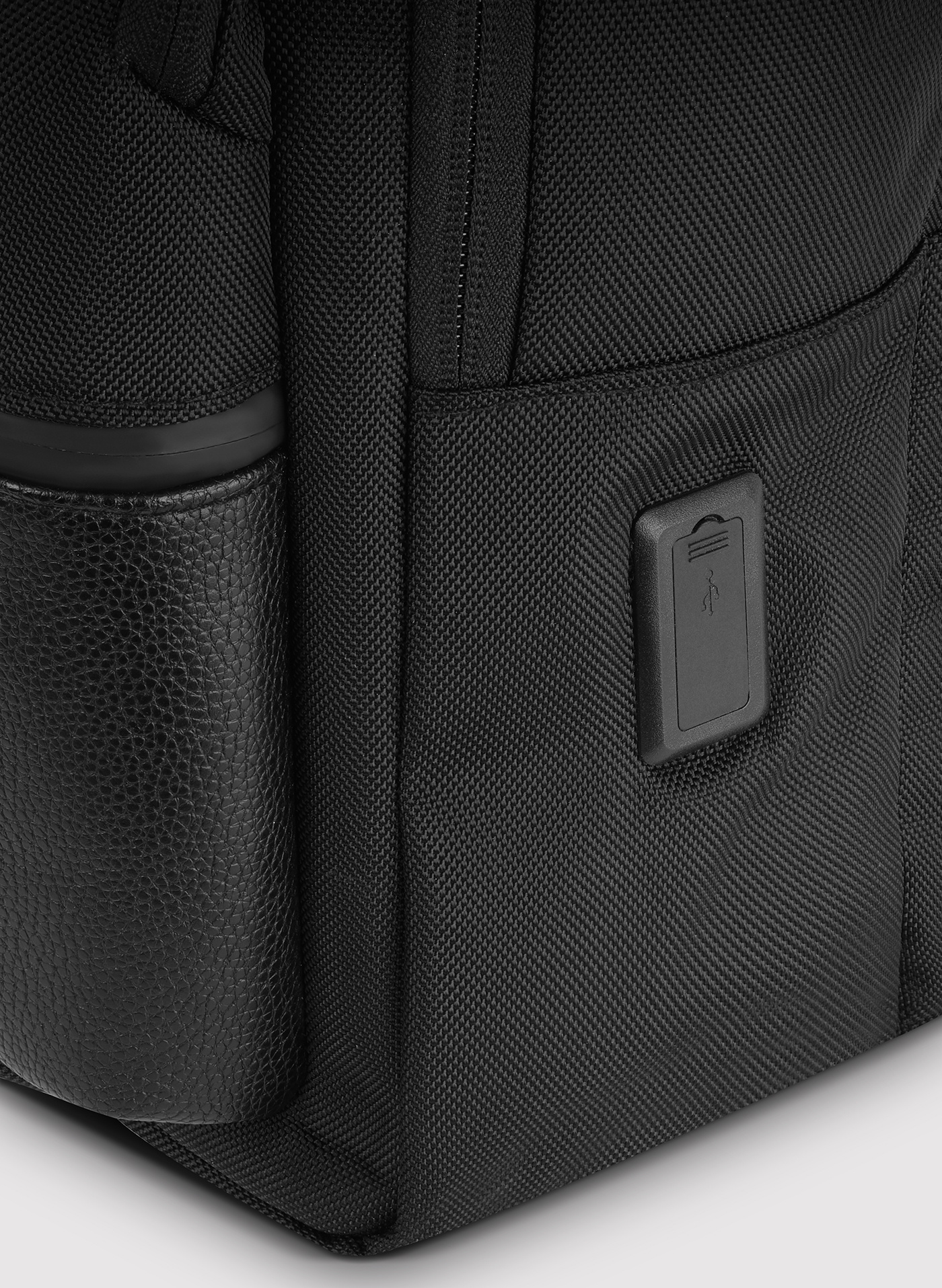 PAKO LORENTE - Czarny plecak męski na laptopa - Pako Lorente