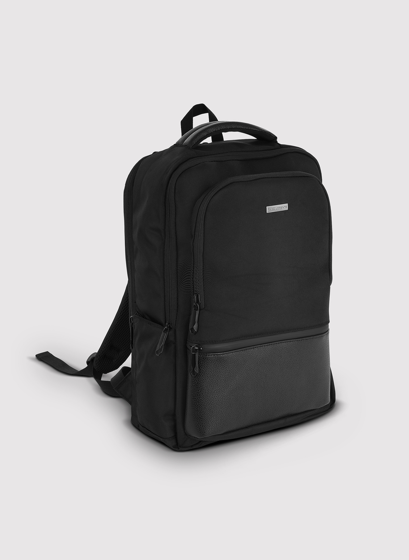 PAKO LORENTE - Czarny plecak męski na laptopa - Pako Lorente