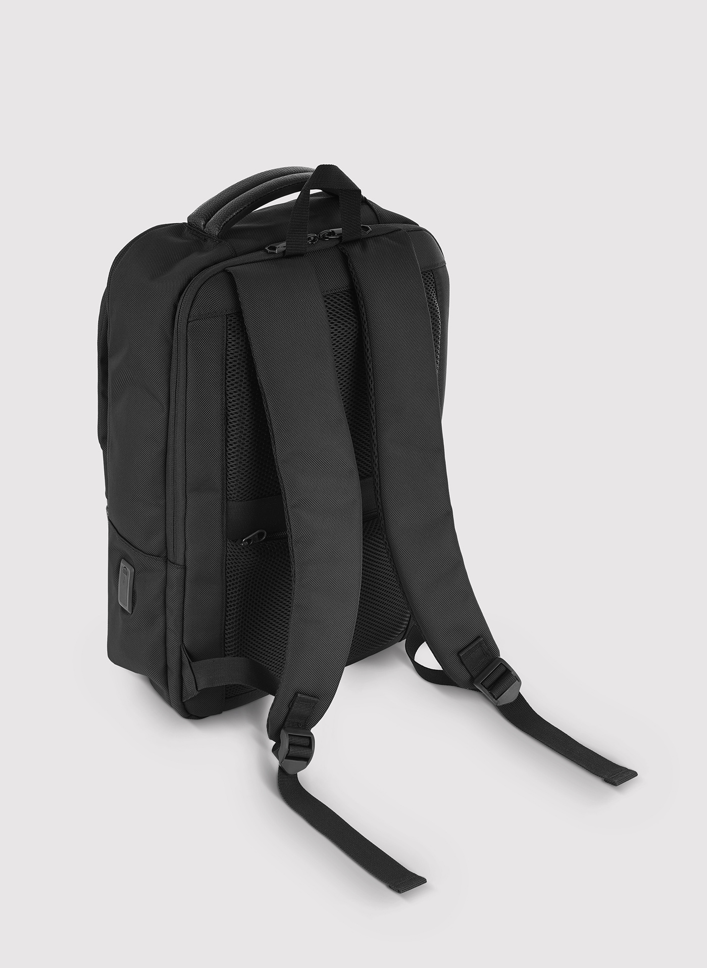 PAKO LORENTE - Czarny plecak męski na laptopa - Pako Lorente