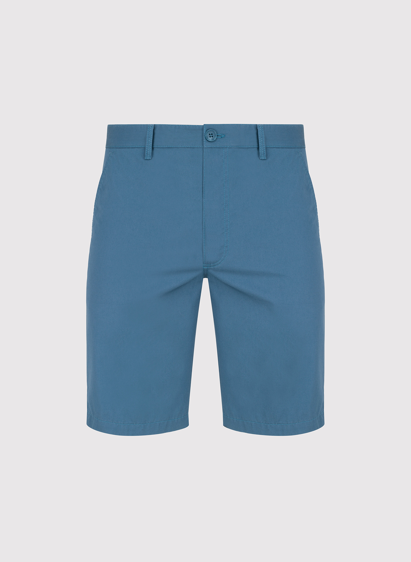 PAKO LORENTE - Bawełniane niebieskie szorty męskie - Pako Lorente