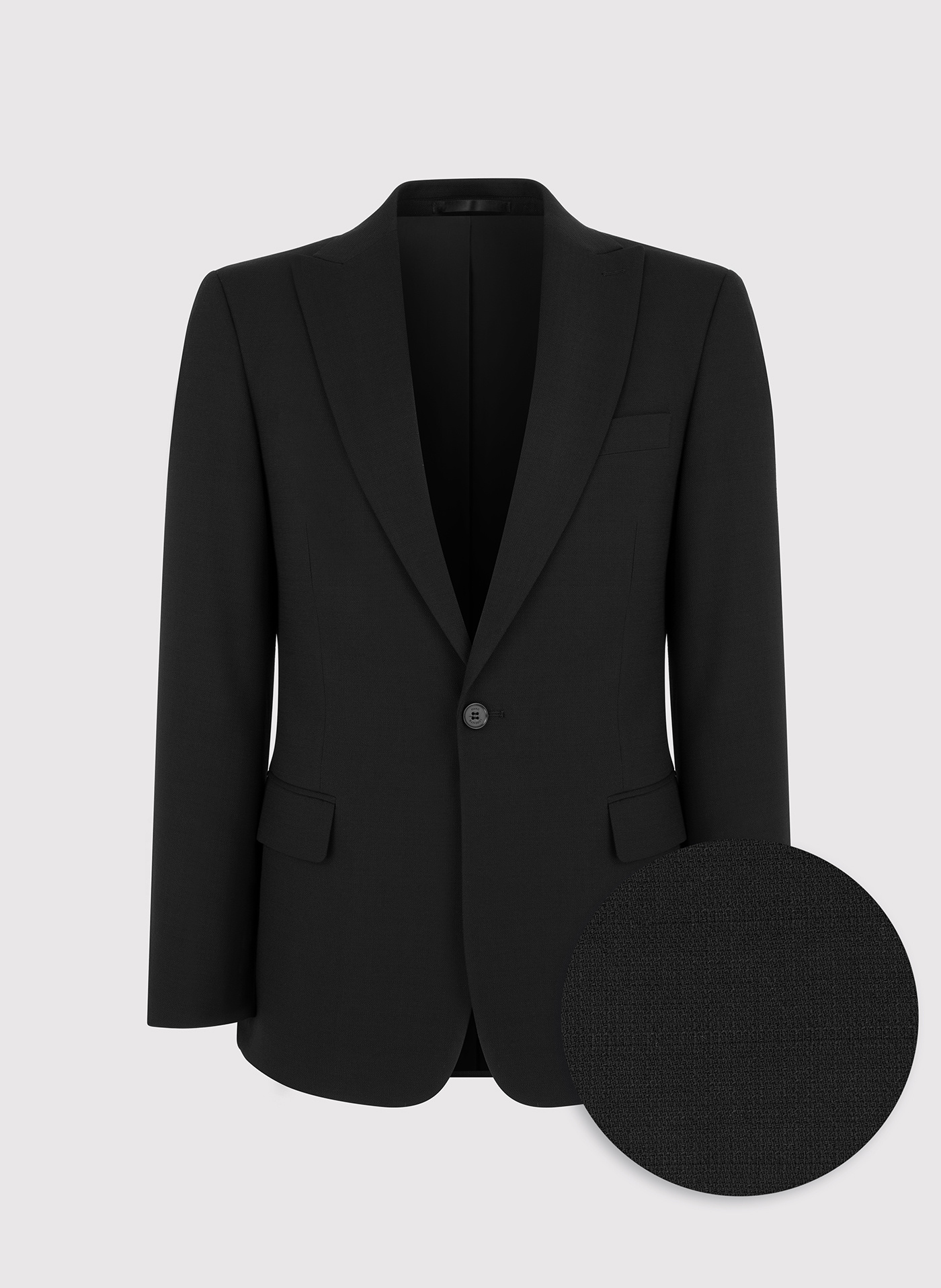 Czarna marynarka garniturowa - Pako Lorente