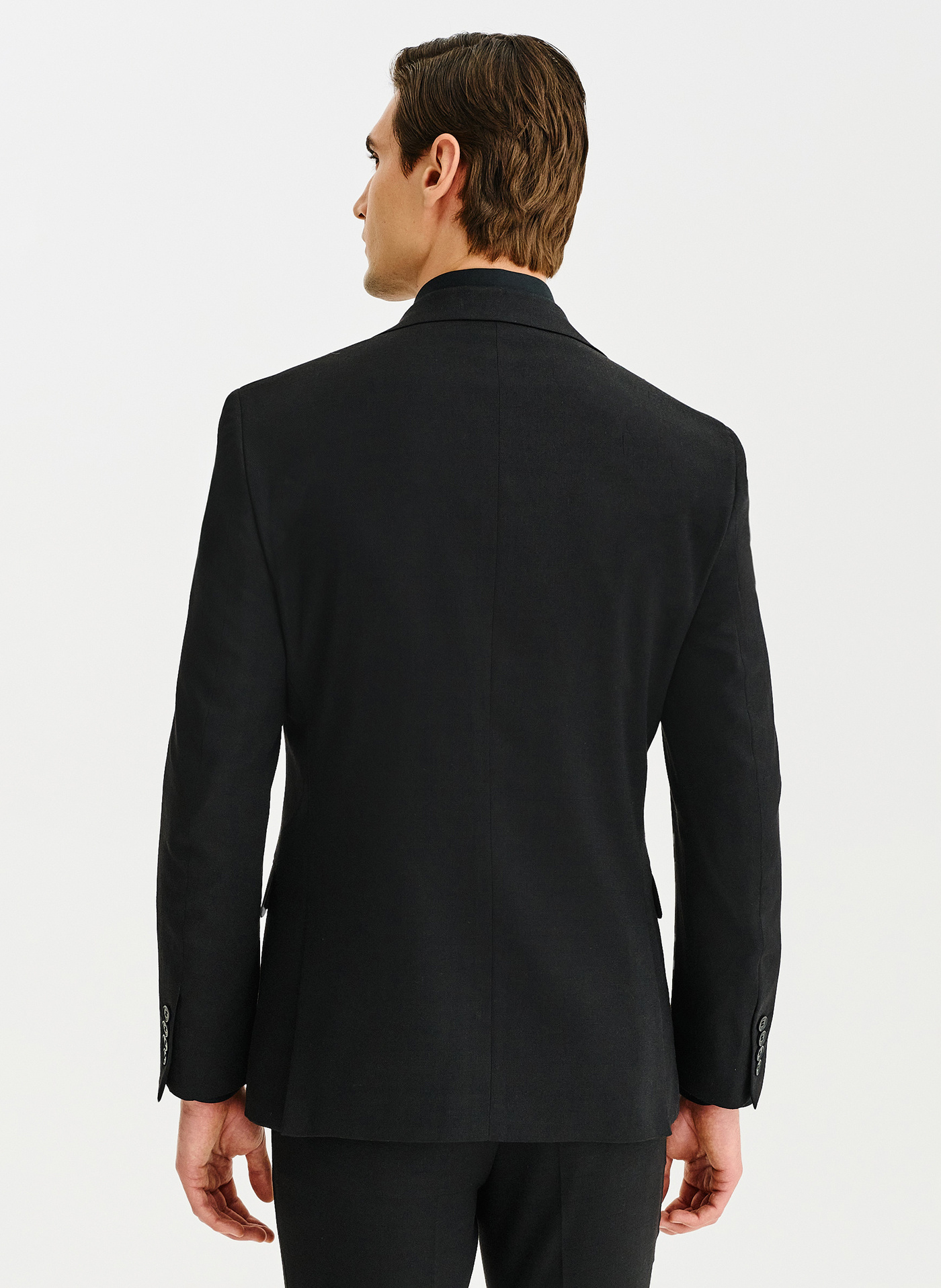 Czarna marynarka garniturowa - Pako Lorente