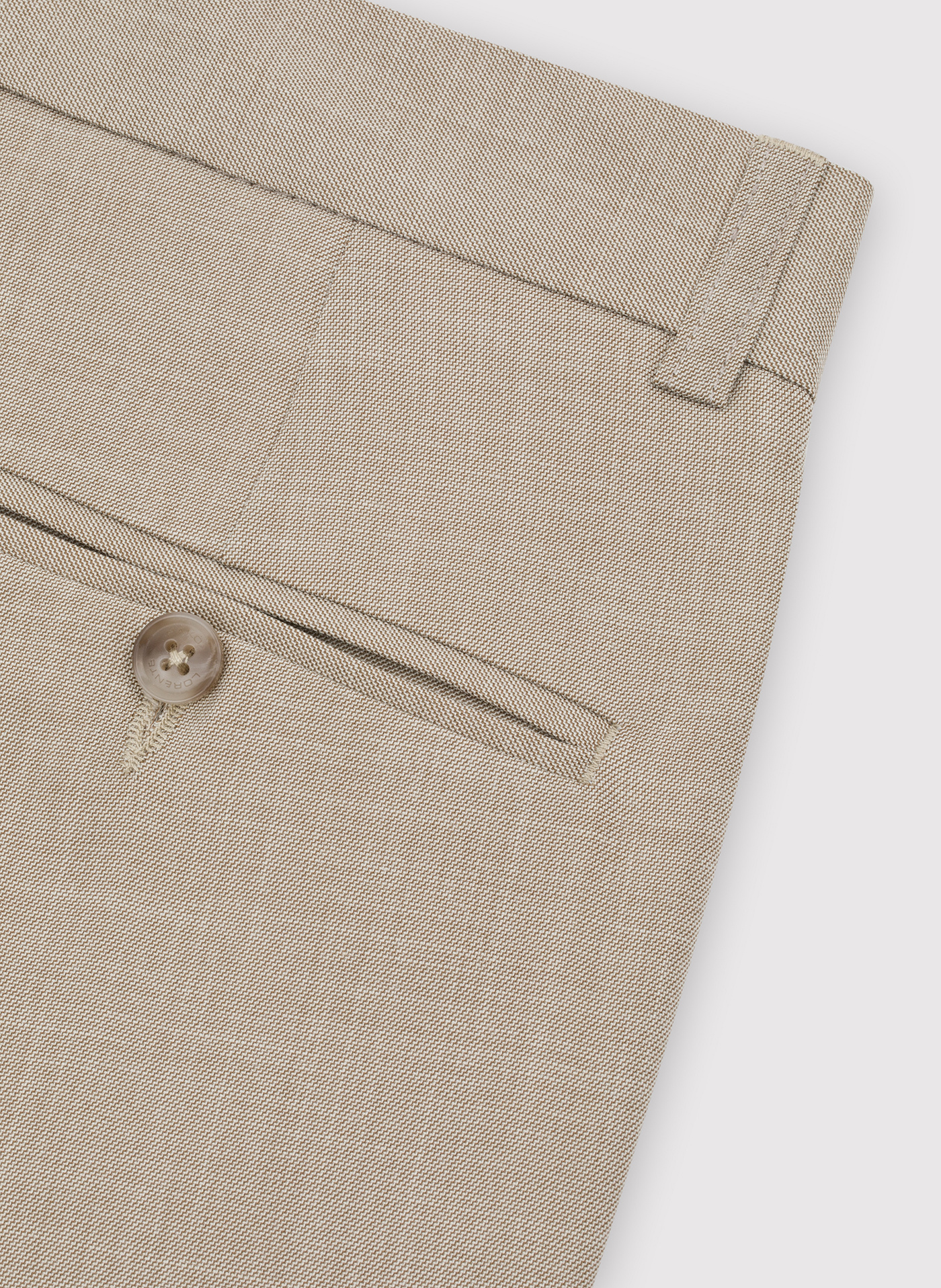 Beżowe spodnie ganiturowe - Pako Lorente