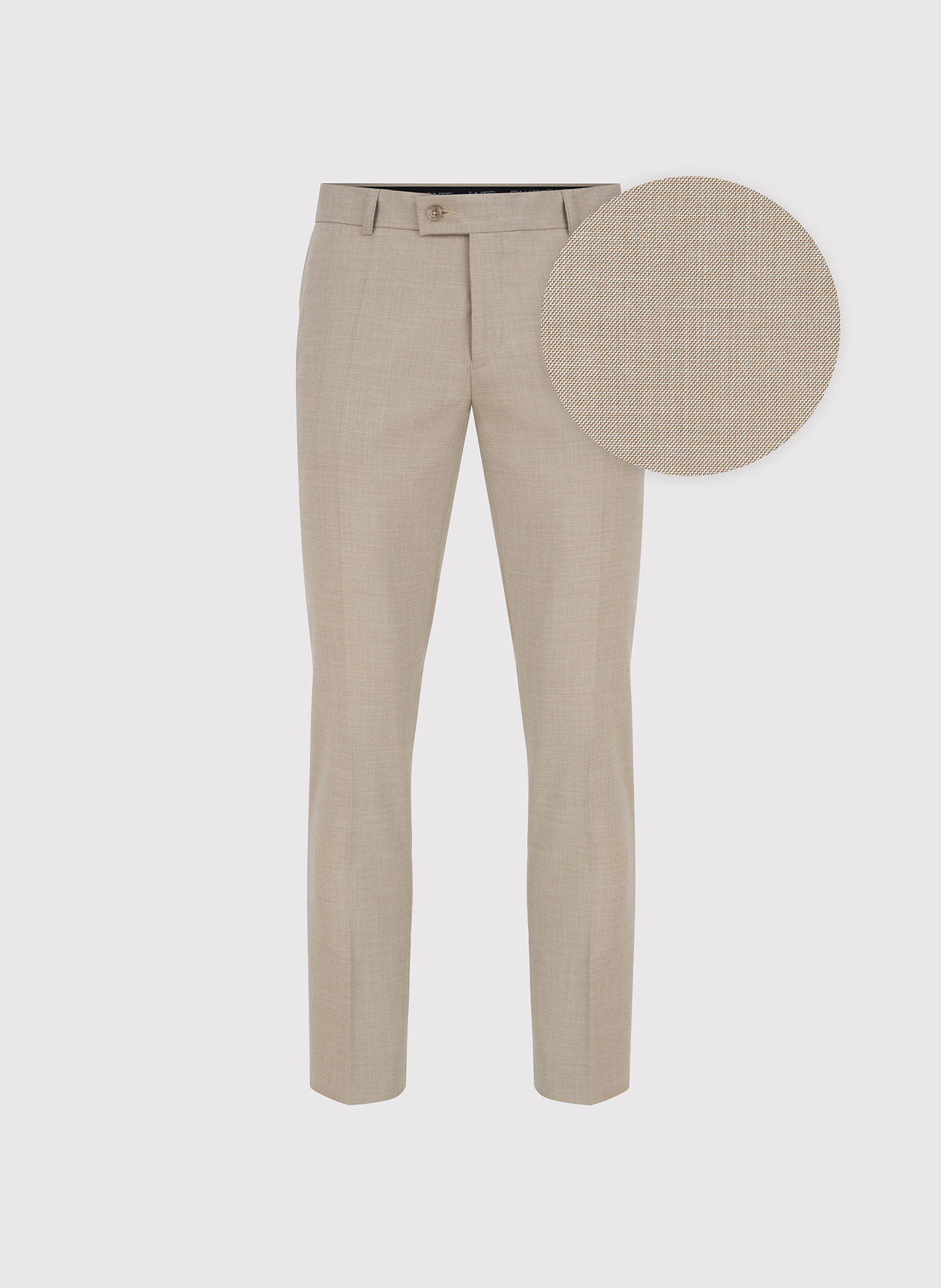 Beżowe spodnie ganiturowe - Pako Lorente