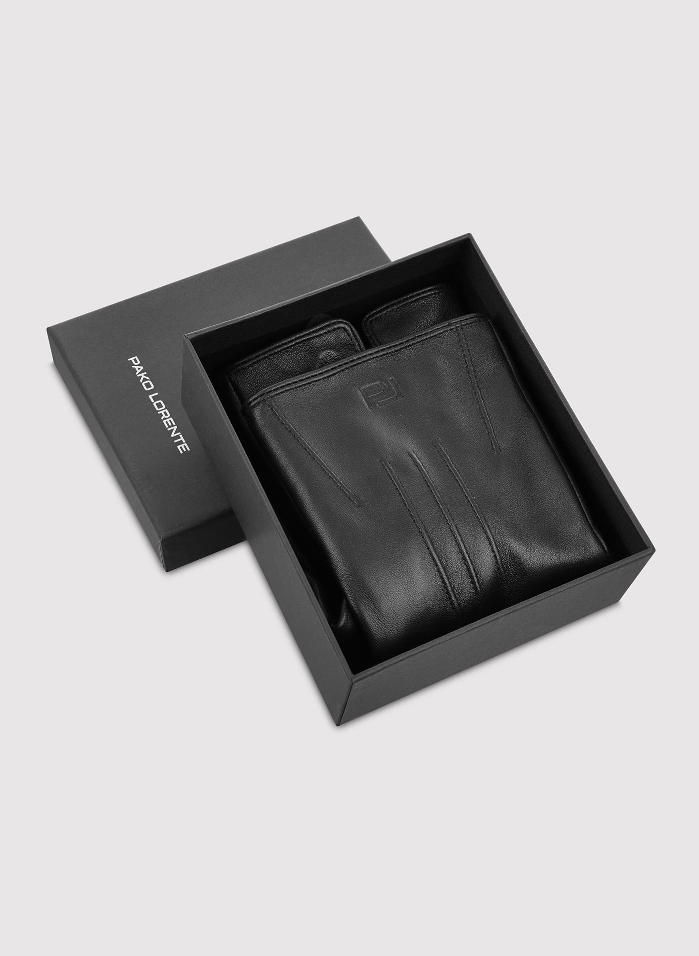 Skórzane rękawiczki męskie - Pako Lorente