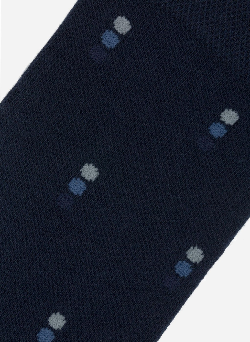 Granatowe skarpetki w kropki P000B-SX-516-G - Pako Lorente