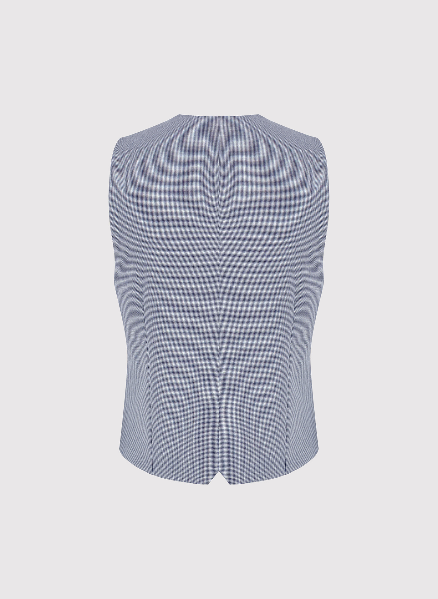 PAKO LORENTE - Dwurzędowa kamizelka męska w pepitkę - Pako Lorente