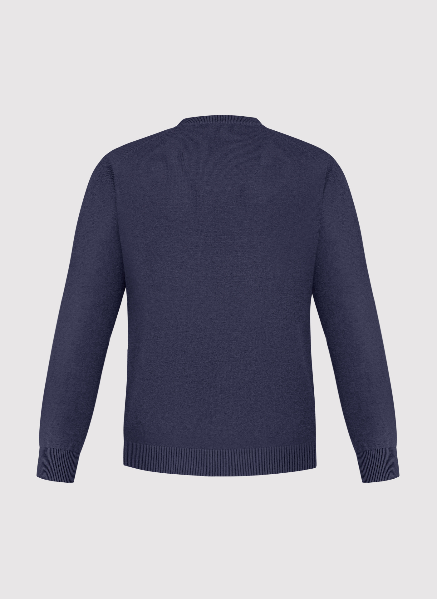 PAKO LORENTE - Granatowy sweter męski v-neck - Pako Lorente