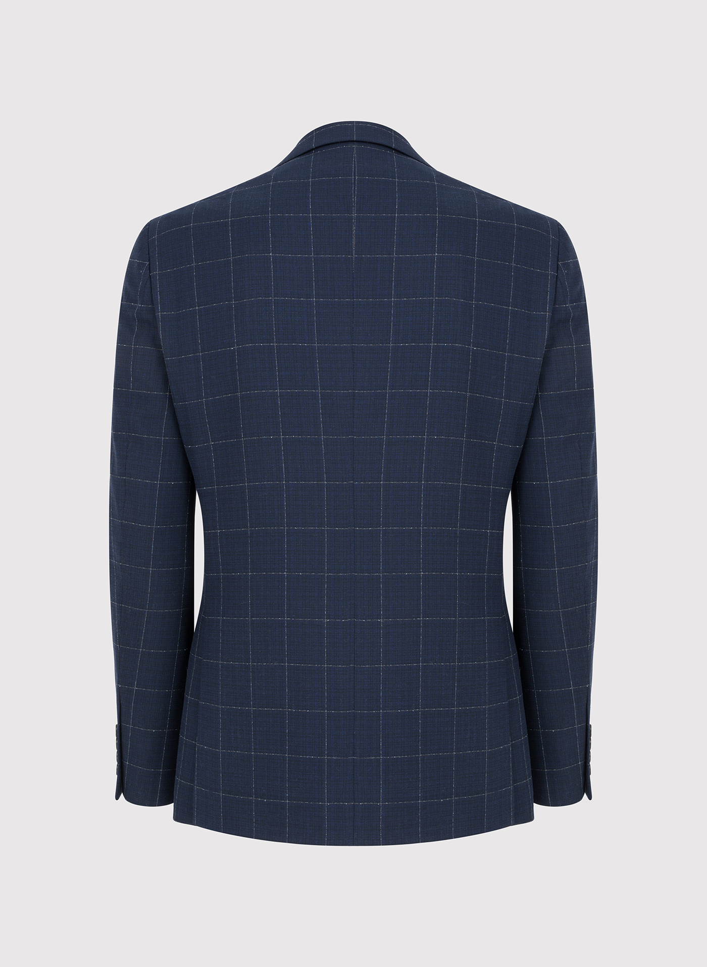 Casualowa marynarka męska w kratę - Pako Lorente